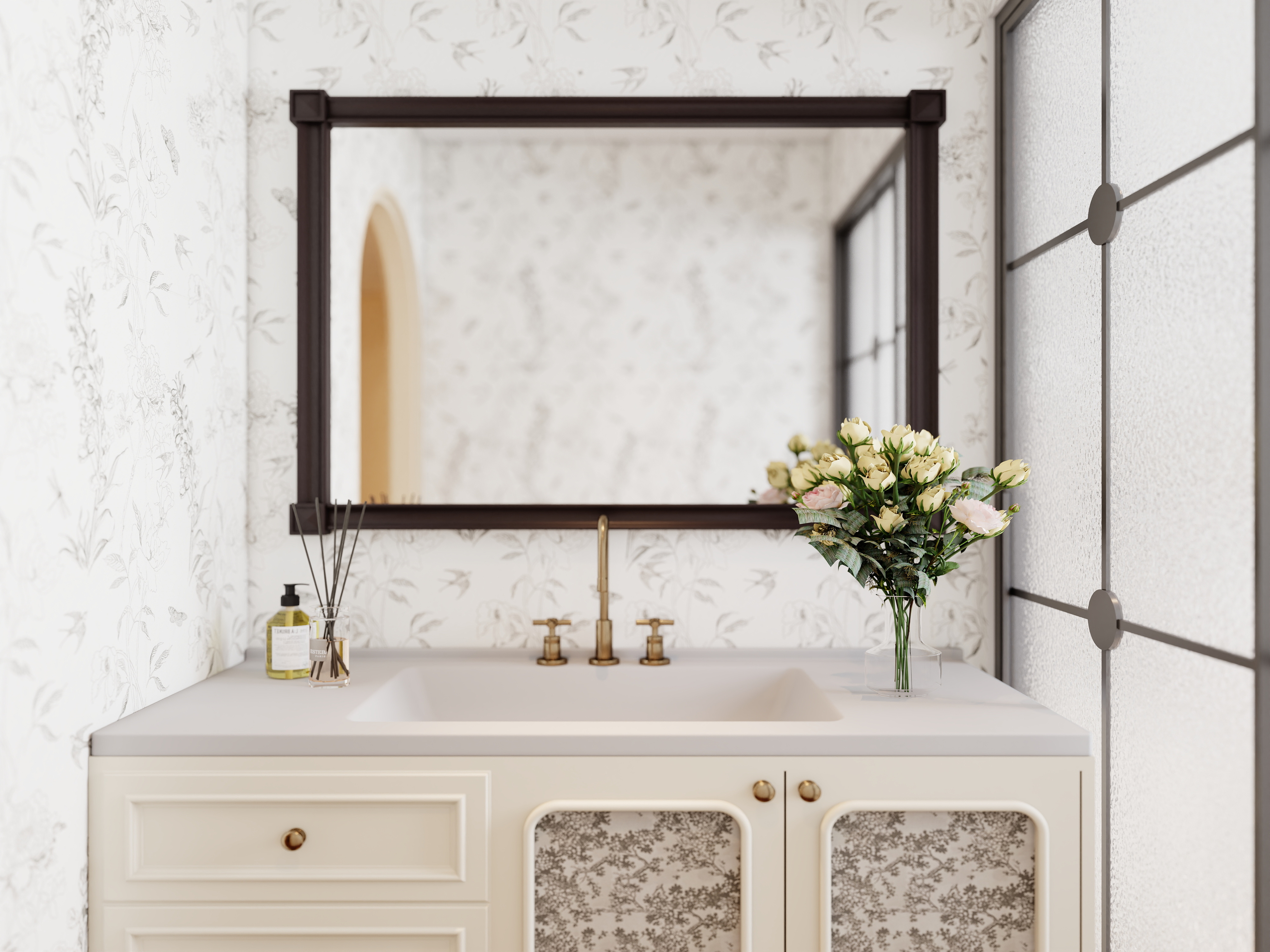 常佩服没坏心眼-96㎡3室装修效果图