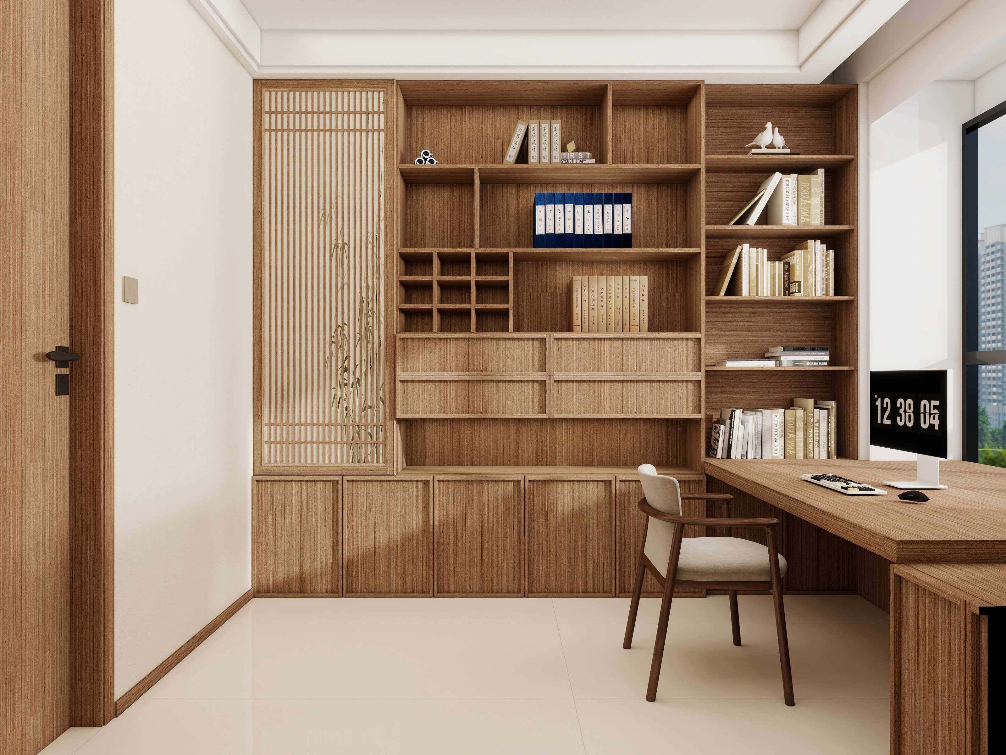 长治设计-130㎡4室装修效果图