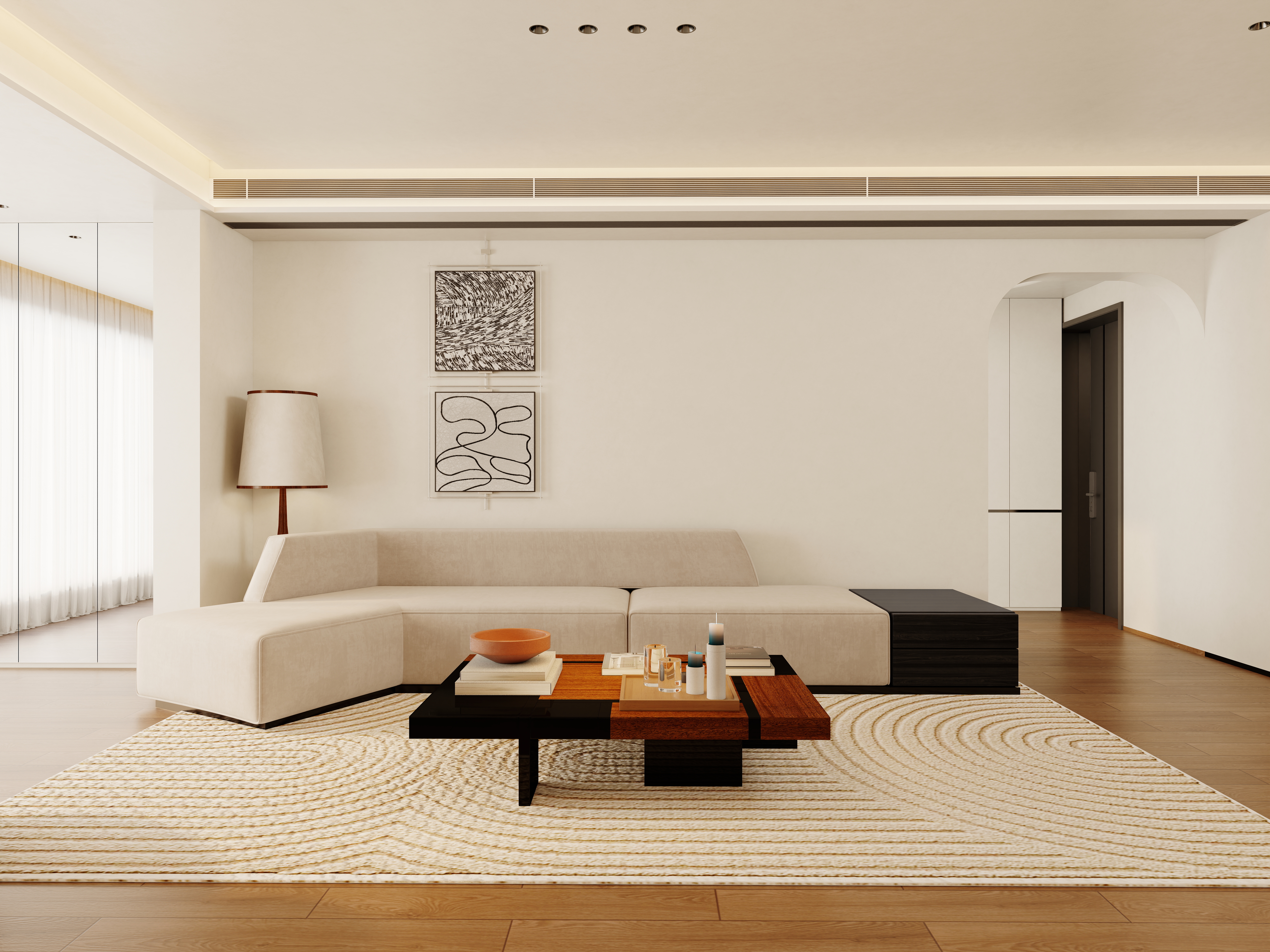 设计师1朱工-现代装修效果图