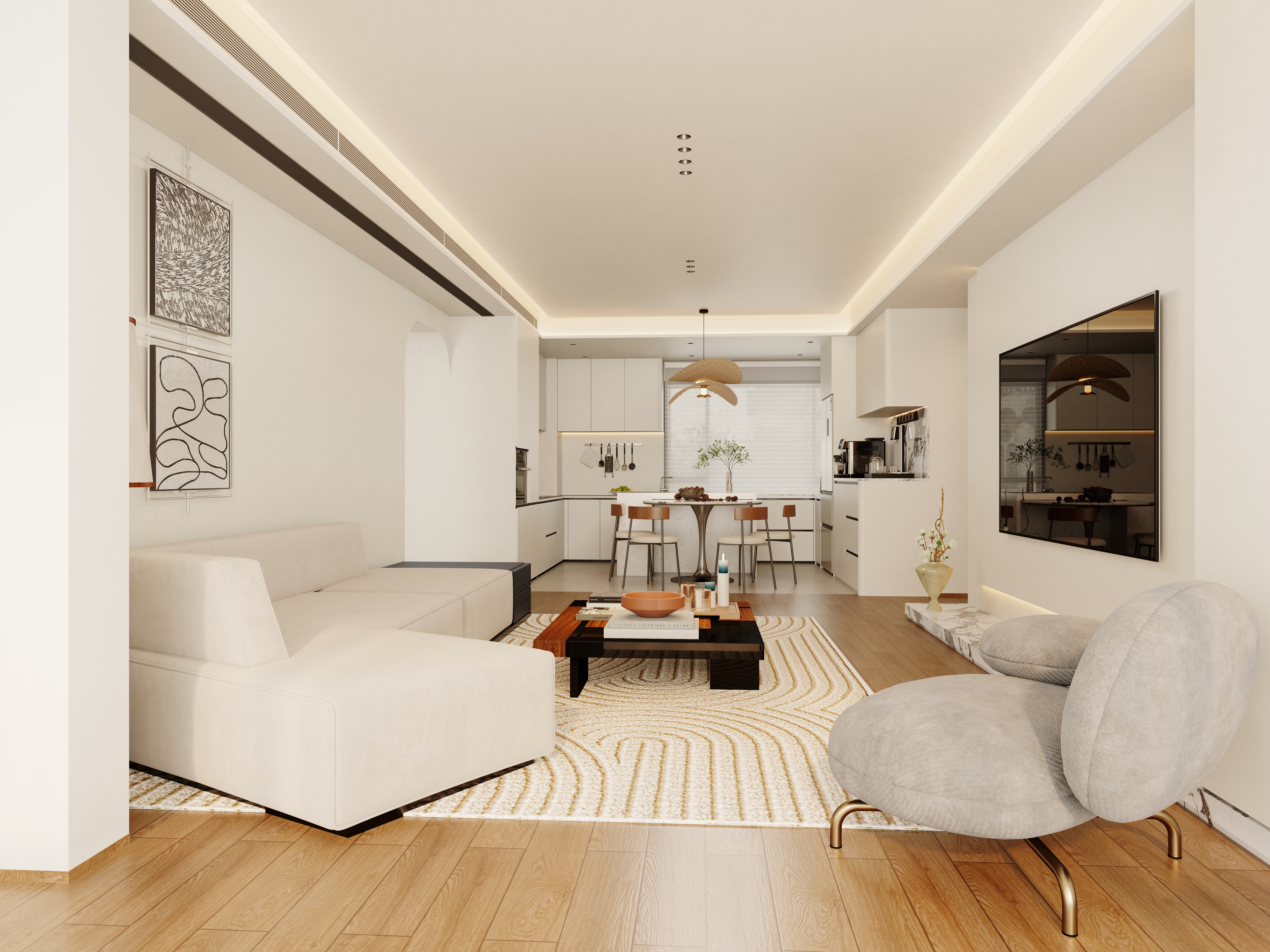 HONGTAI-DESIGN-现代 -装修设计方案