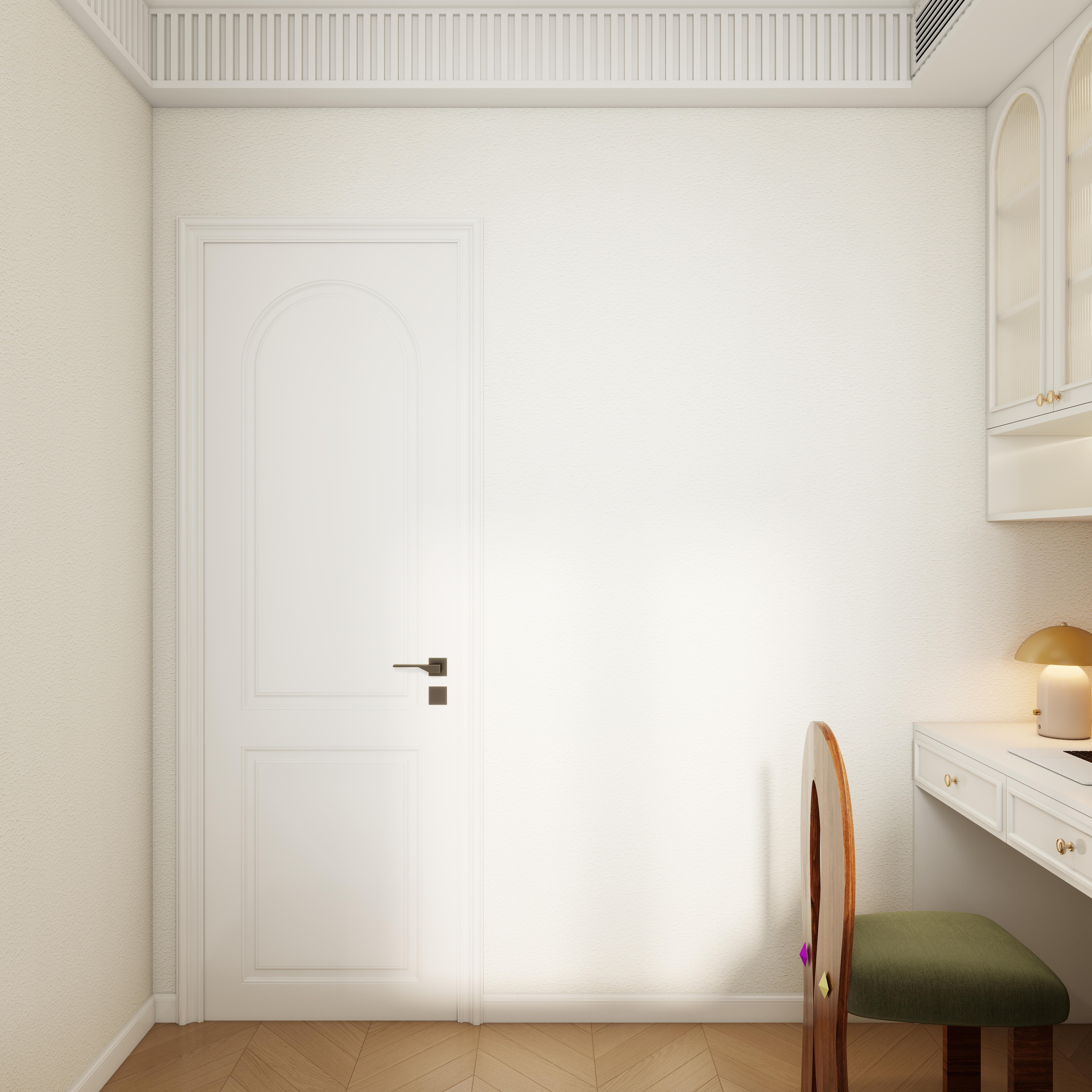 李青越-法式三卧室一层次卧2装修效果图第1张