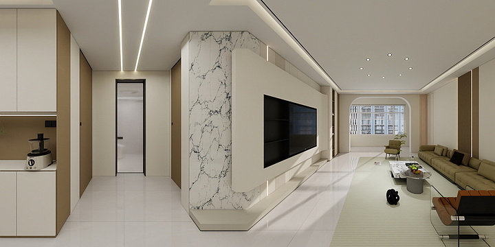 中川设计-东城人家26-3-401-装修设计方案