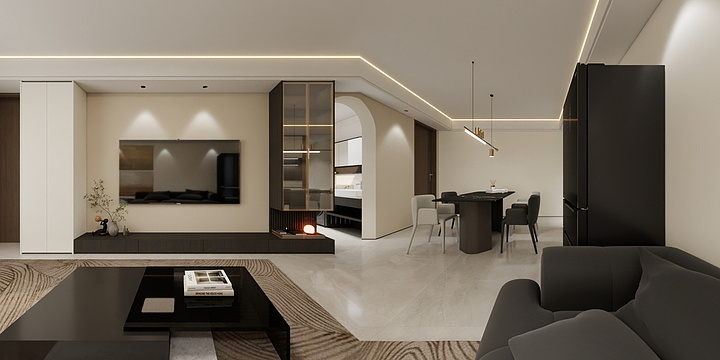 云彩上的小胖子丶-恒园小区4-1306-装修设计方案