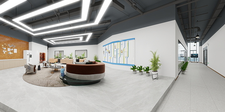 刘志丰-联东U谷 7#601  960平-装修设计方案