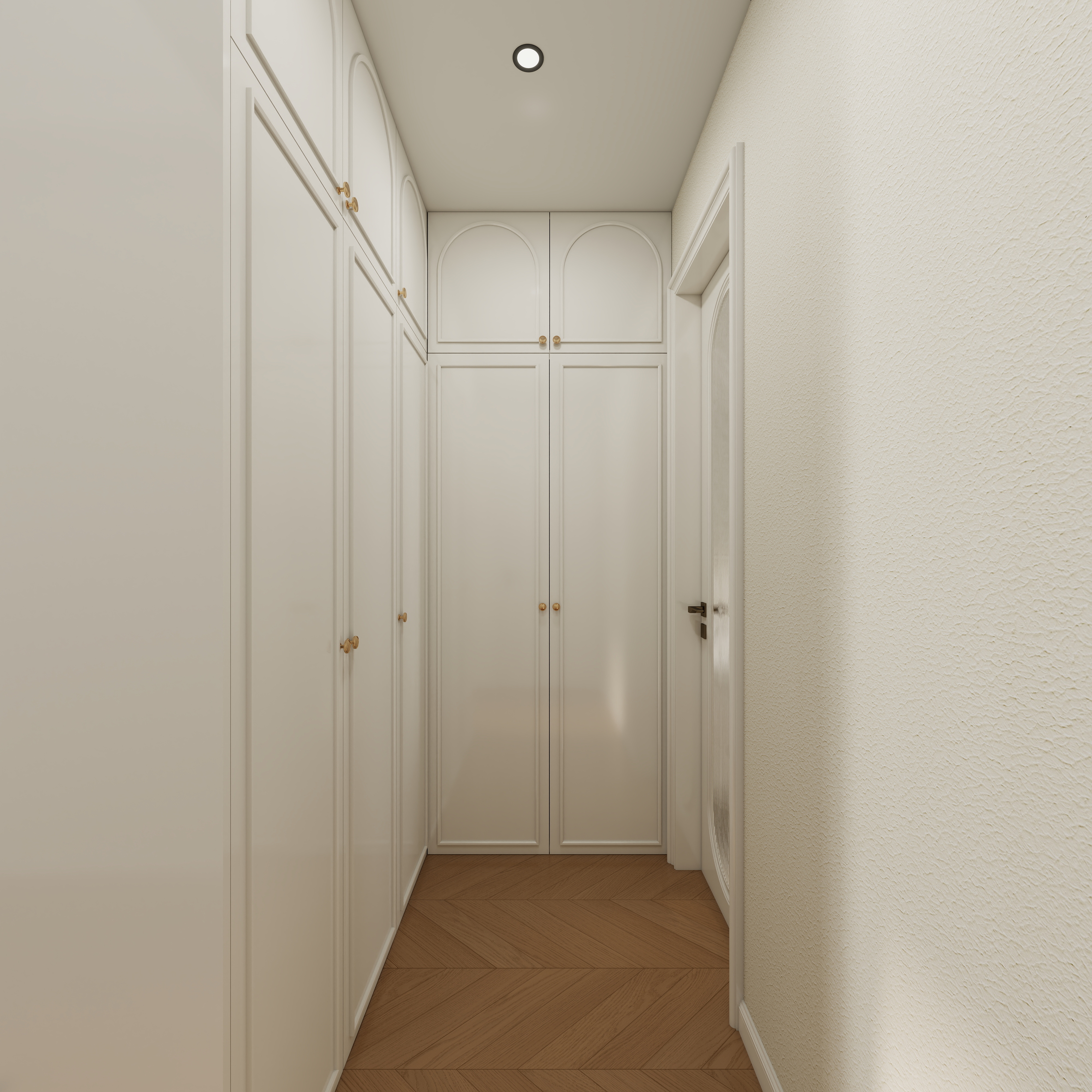 李青越-法式三卧室一层主卧装修效果图第5张