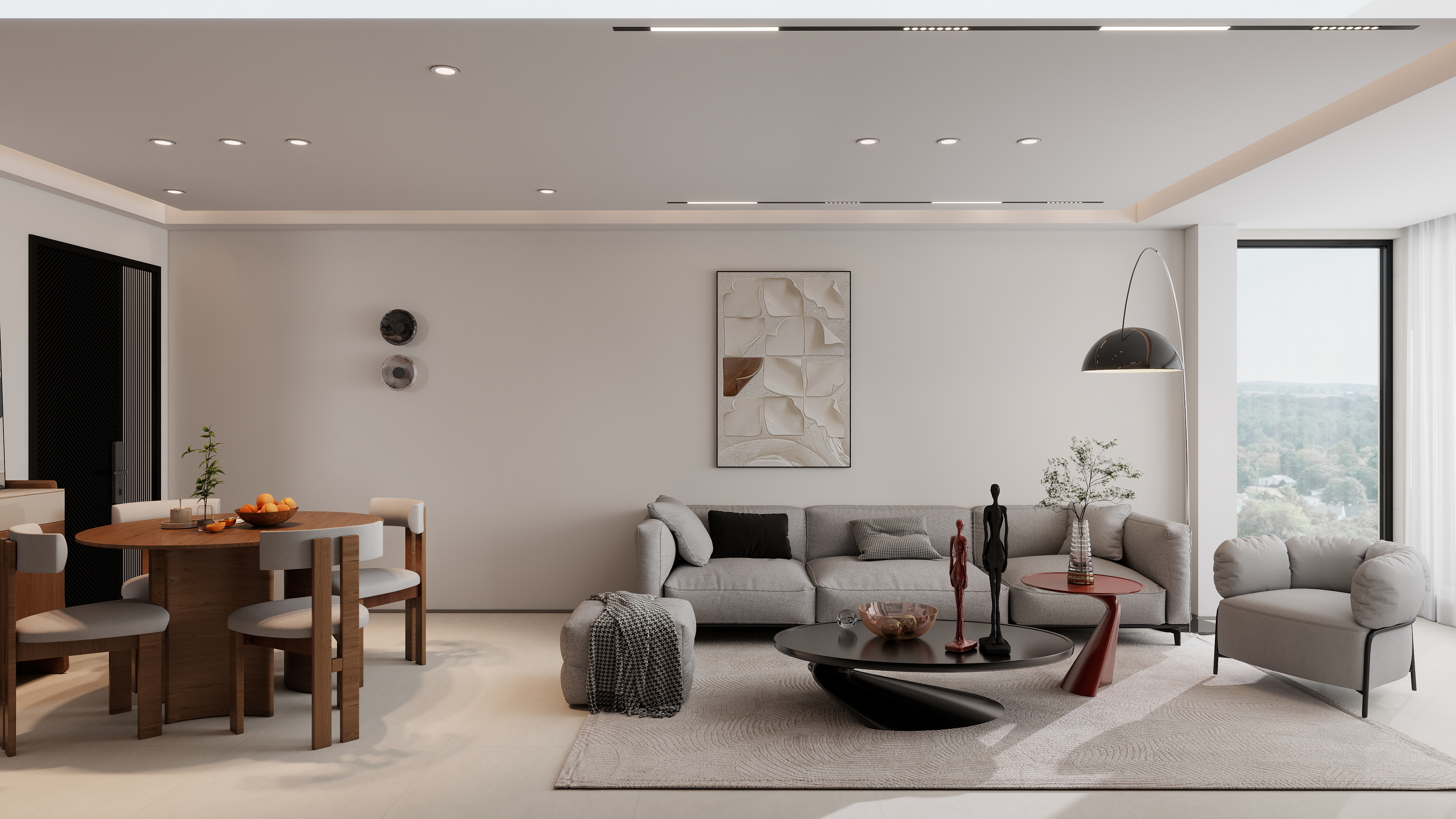 文木一心-永威森林花语83㎡2室-装修设计方案