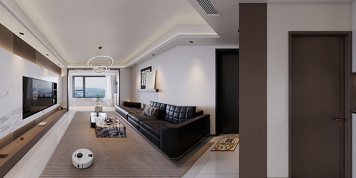 lxh92-135㎡4室-装修设计方案