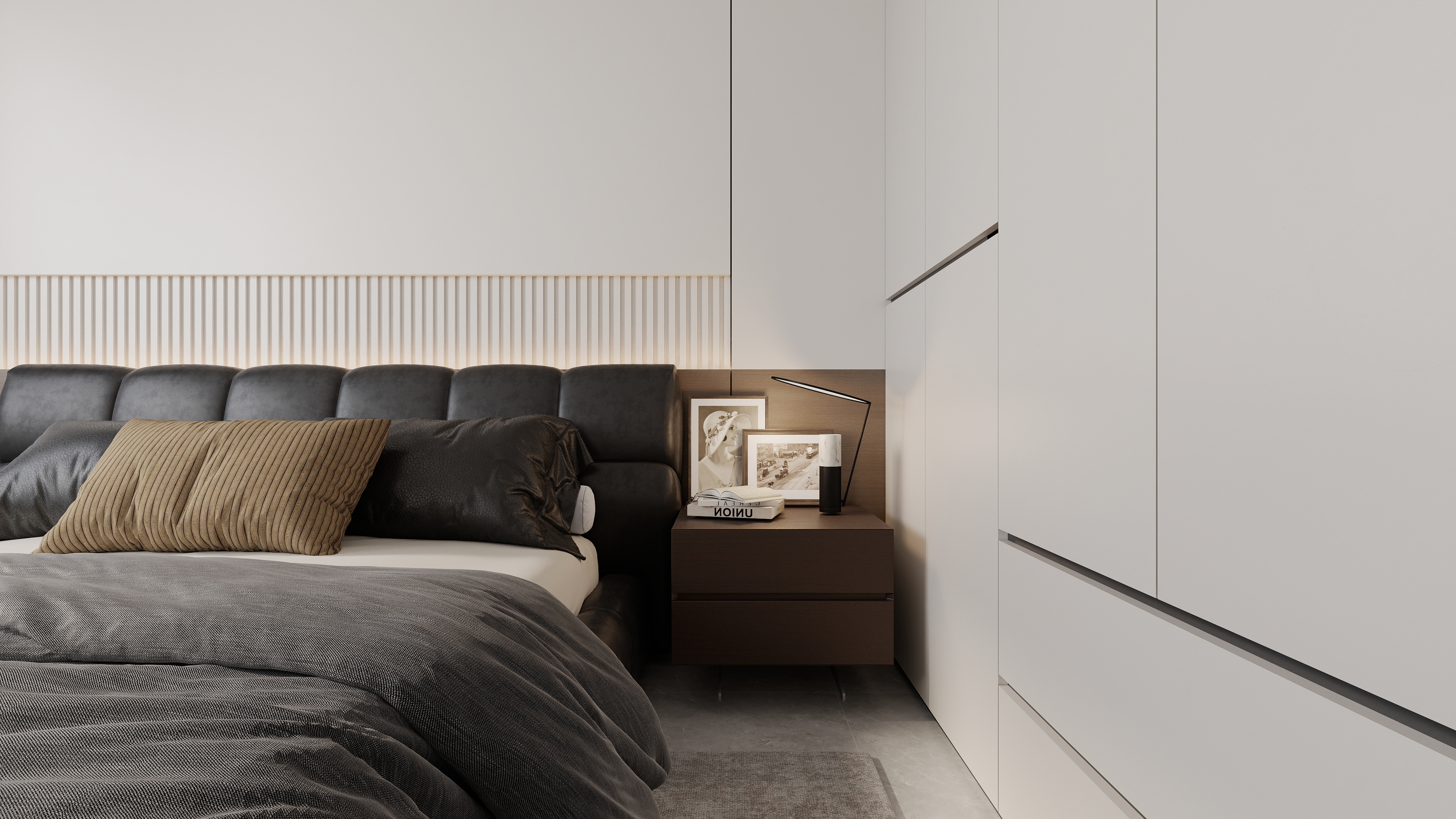 至简名设-文稳康-《东方一号》116平现代简约|三居室装修效果图