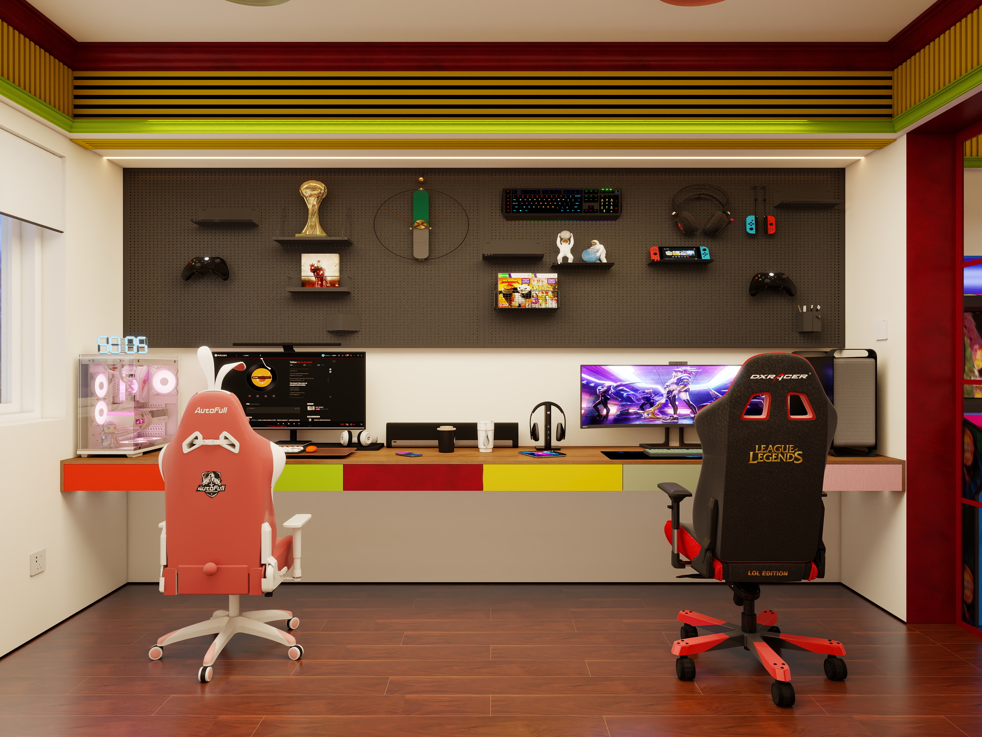 孤独的52赫兹-徐州铜山马坡贵族花园125㎡4室装修效果图