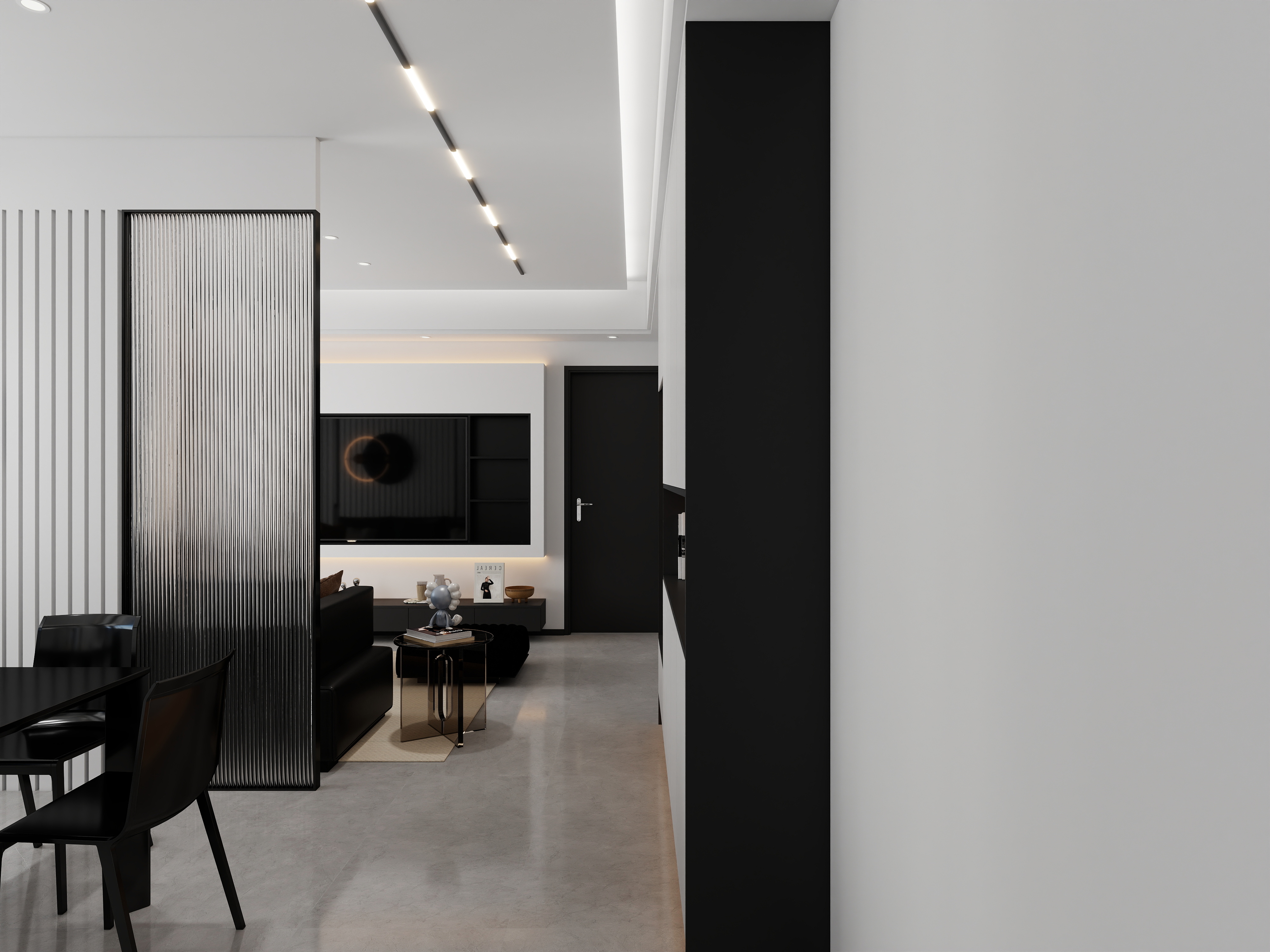 艺雅丽-103平现代简约装修效果图