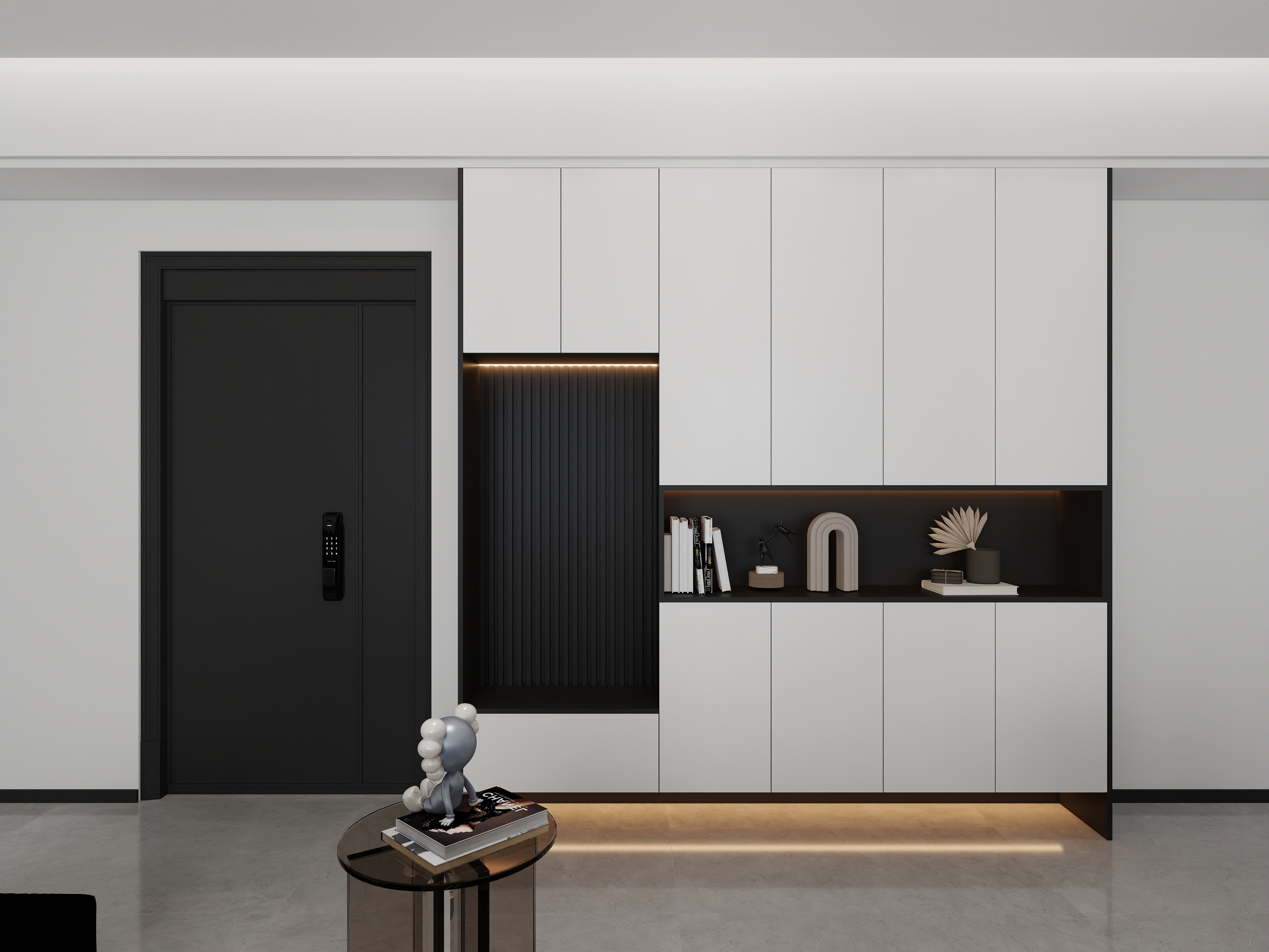 艺雅丽-103平现代简约装修效果图