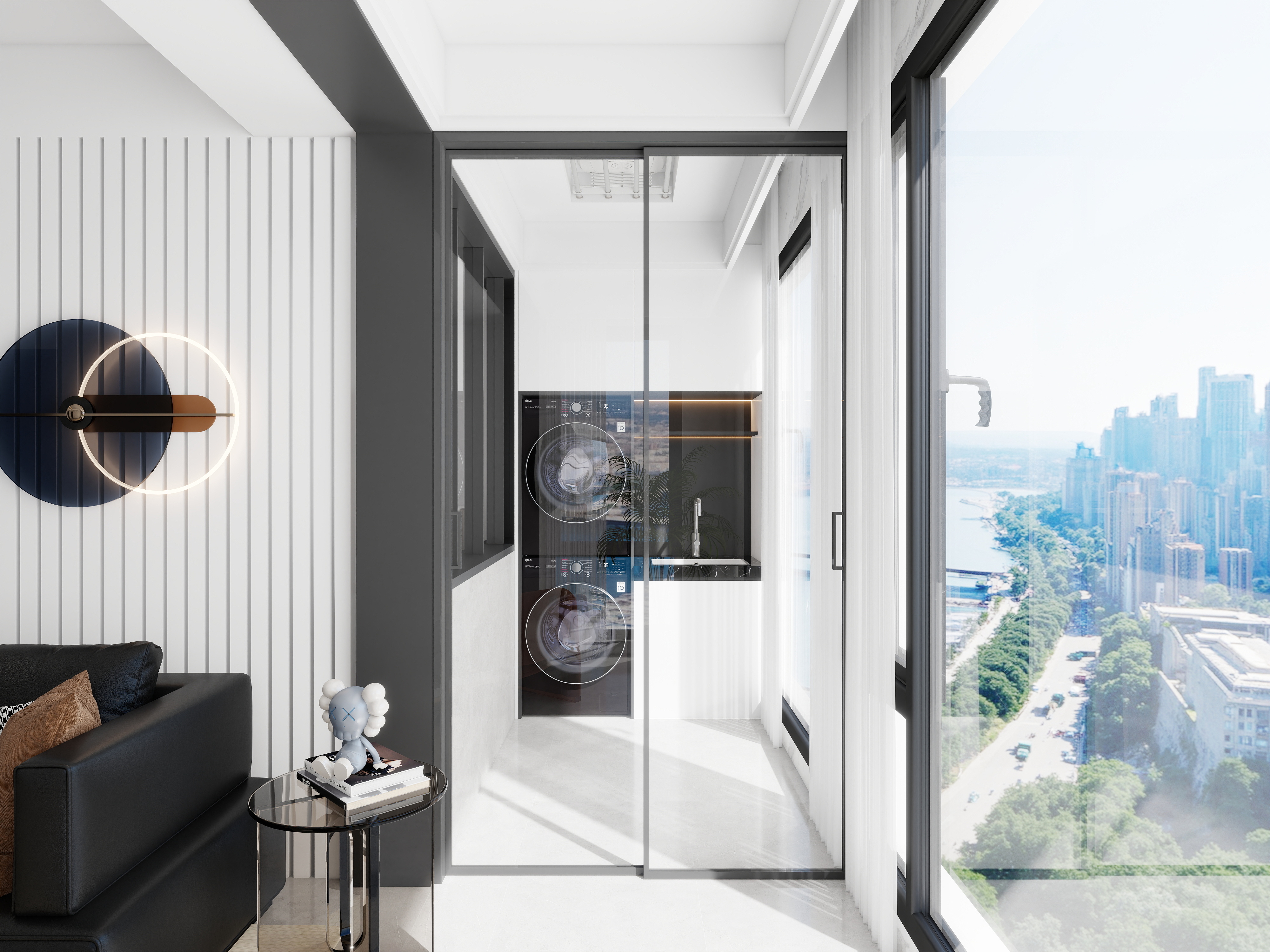 艺雅丽-103平现代简约 装修效果图