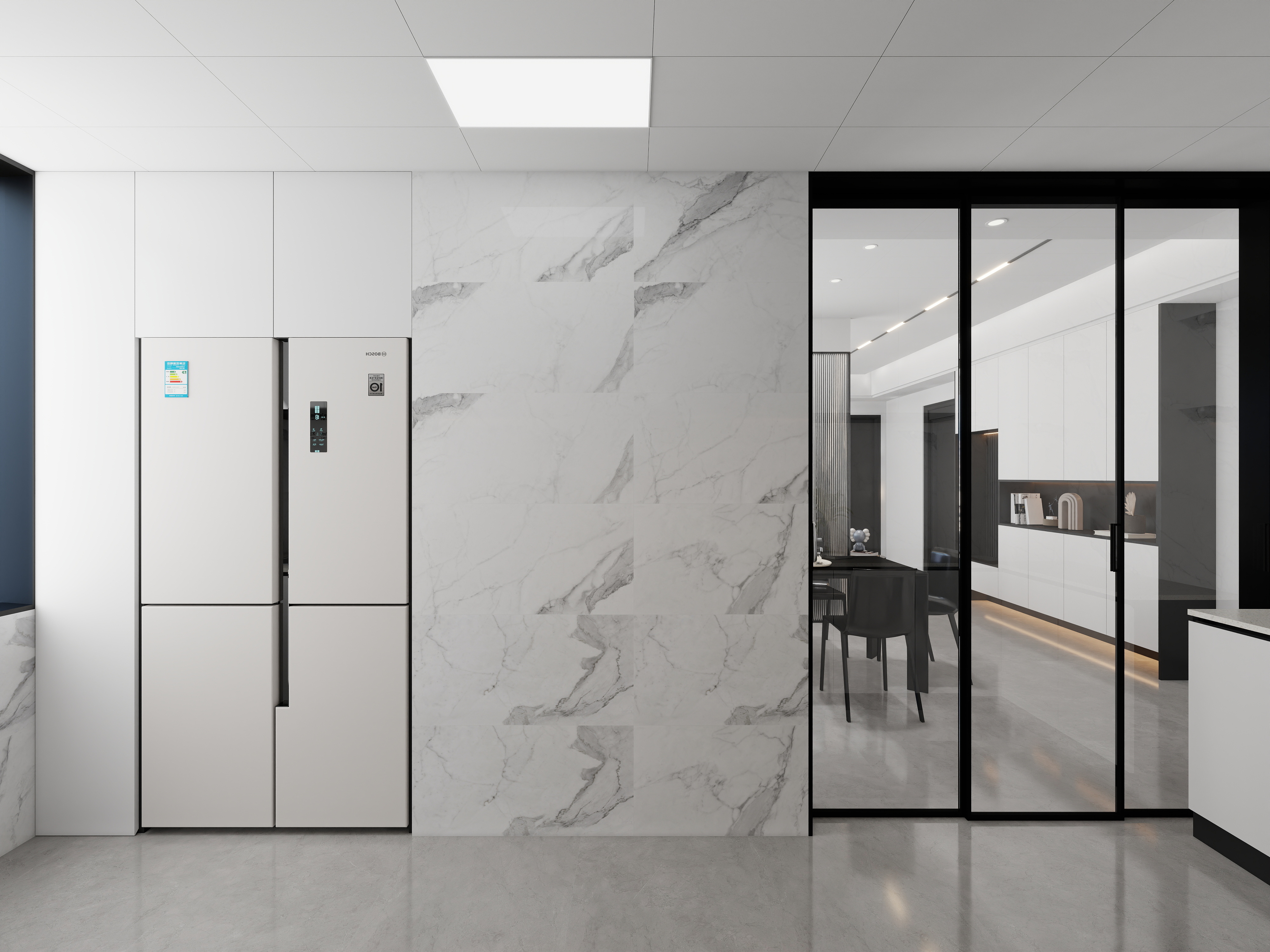 艺雅丽-103平现代简约装修效果图