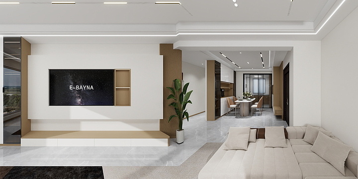 宁夏智胜装饰设计有限公司-中房花语轩-装修设计方案