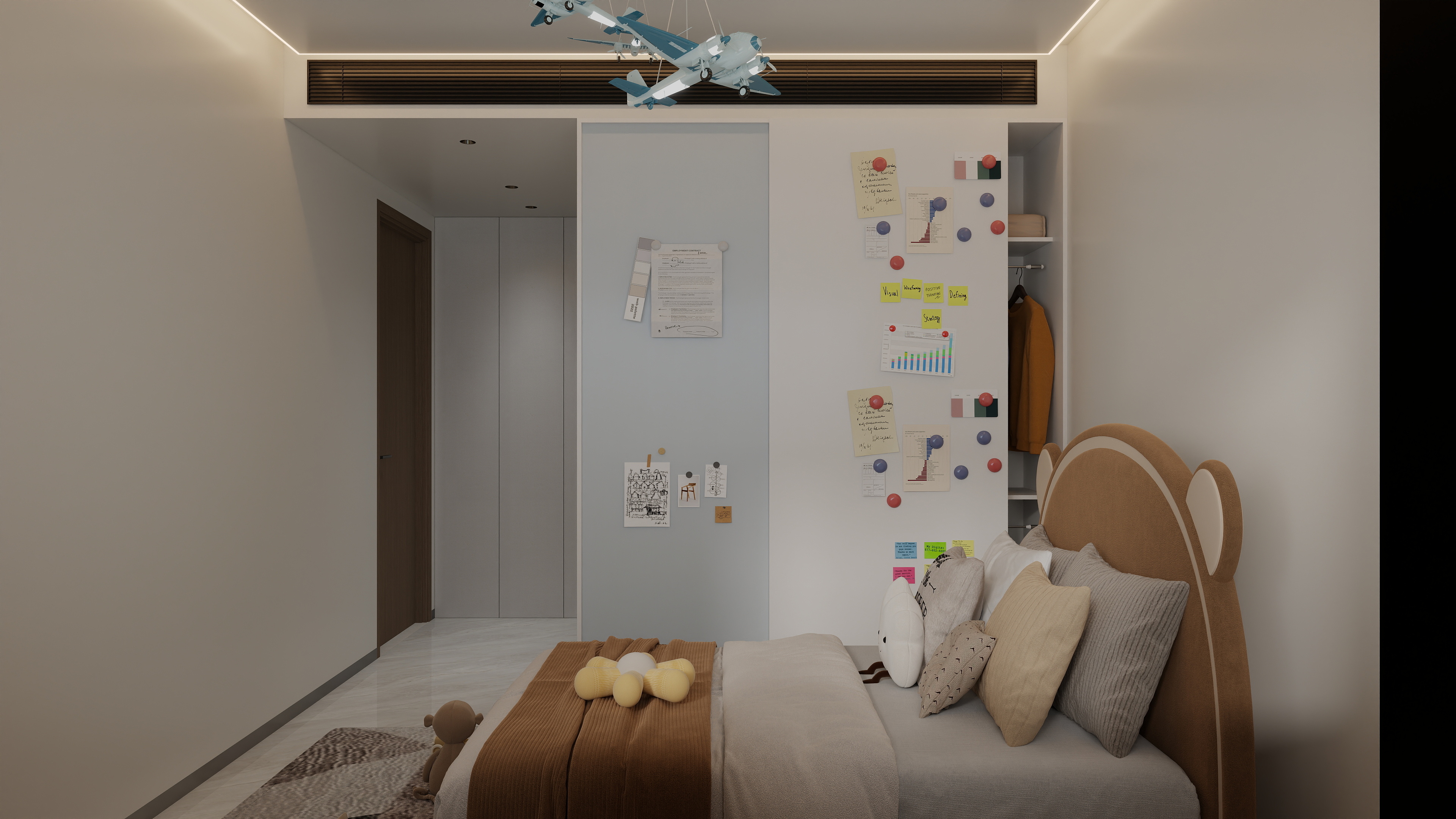 青岛米兰国际装饰-紫檀府190平装修效果图