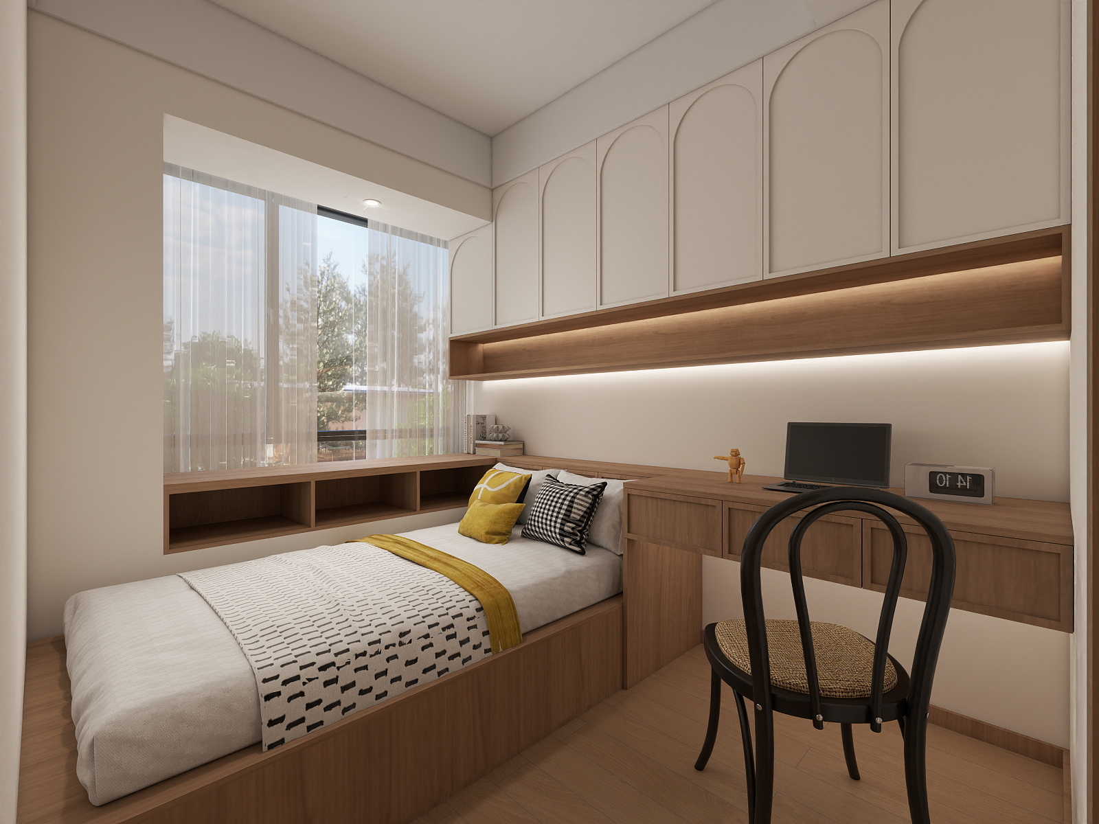 夏梦焱-法式中古装修效果图