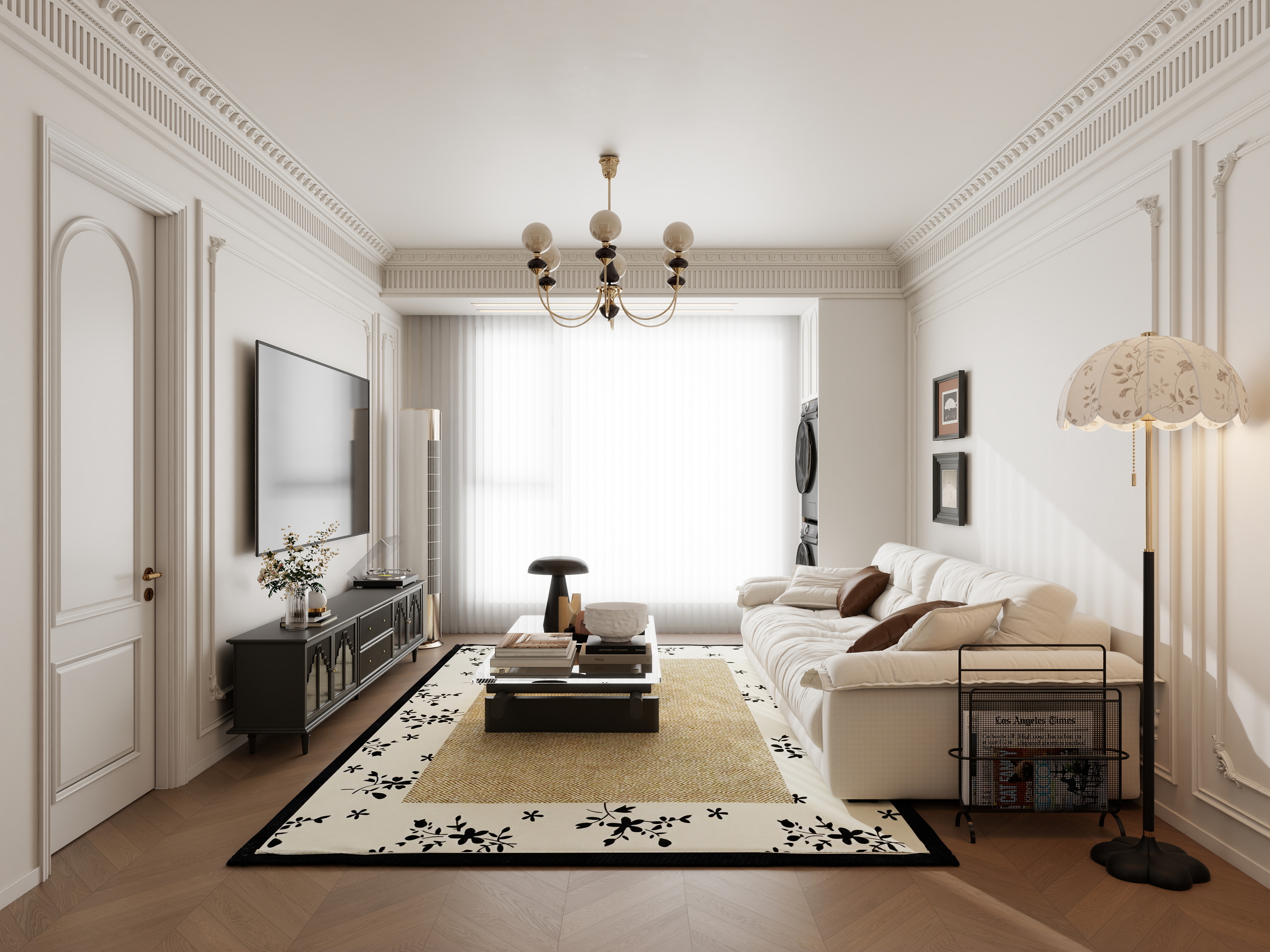 略略略tKCf-76㎡2室装修效果图