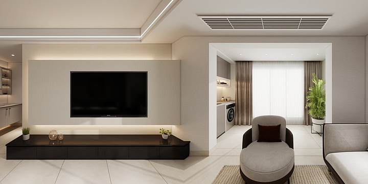 室内装饰设计罗工-现代简约风-装修设计方案