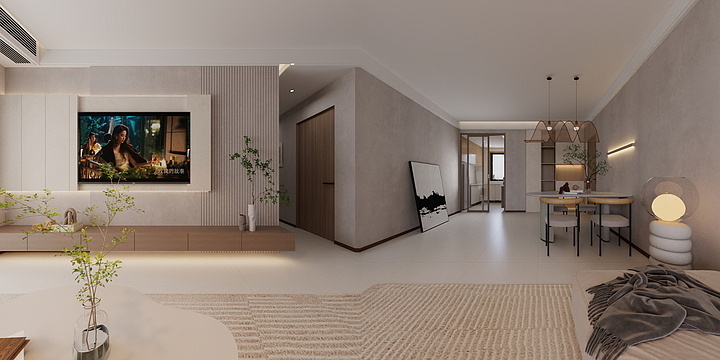 阜南家立方装饰-绿城·桂语鹿鸣116㎡4室-装修设计方案