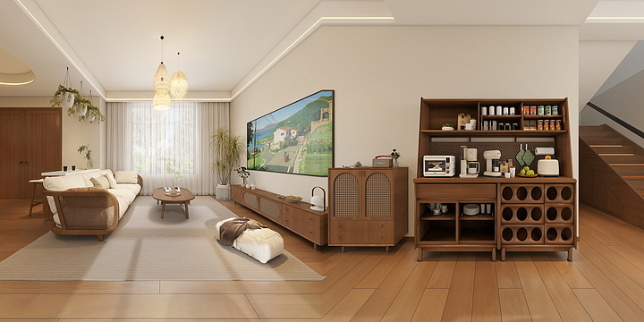 自由设计师-十二-华亭镇金吕村联四806号-装修设计方案