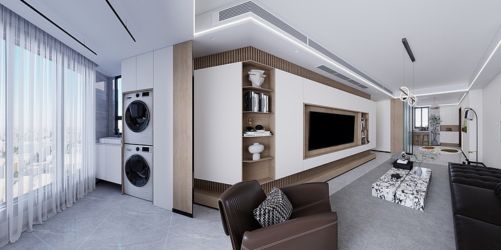 漯河市最美装饰工程有限公司-锦绣江南11号楼西户-装修设计方案