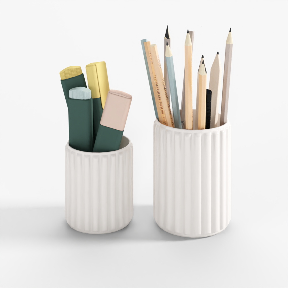 儿童笔筒3D模型