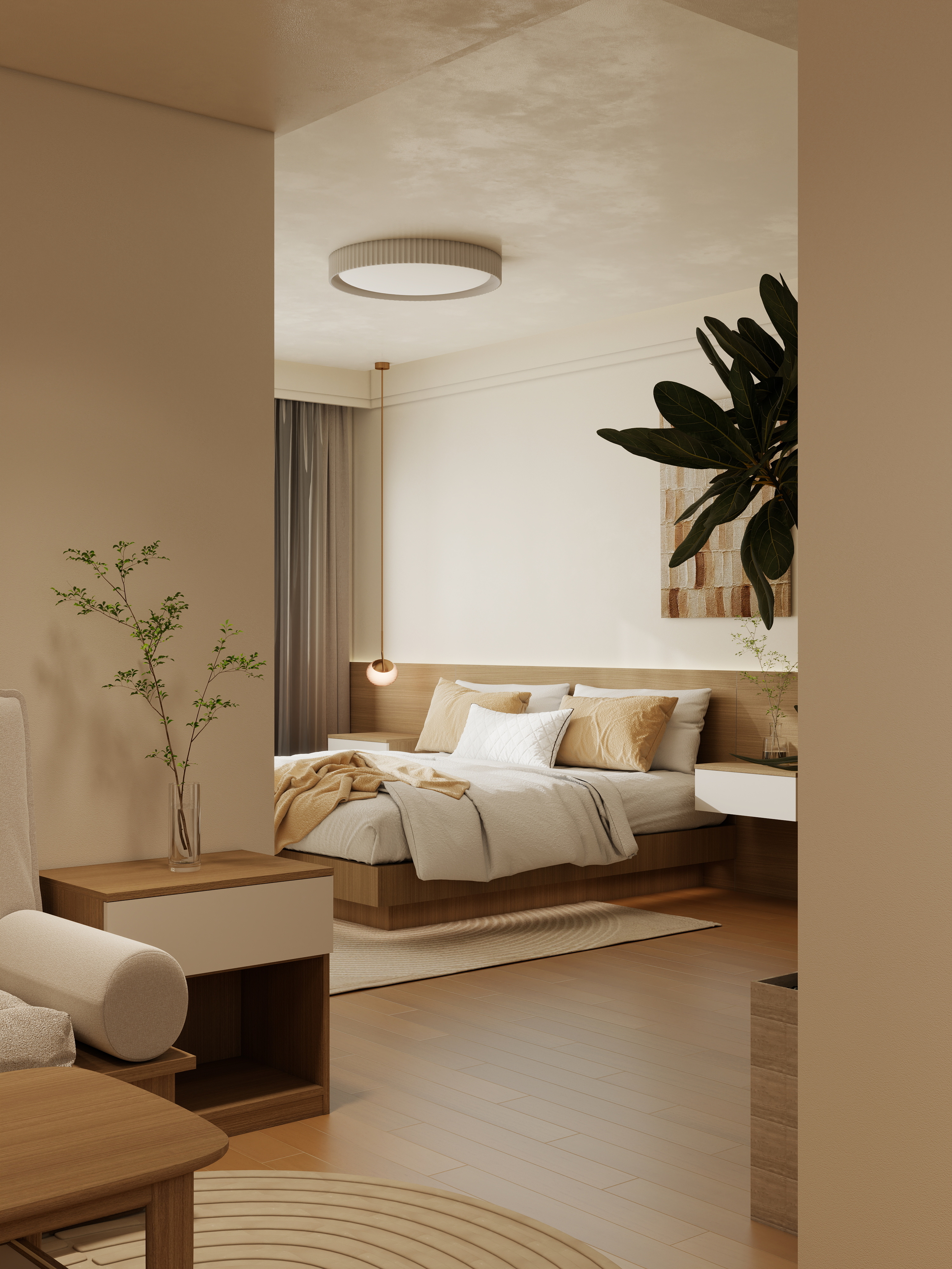 江星野-2025.10.27酒店三间房-第二版装修效果图