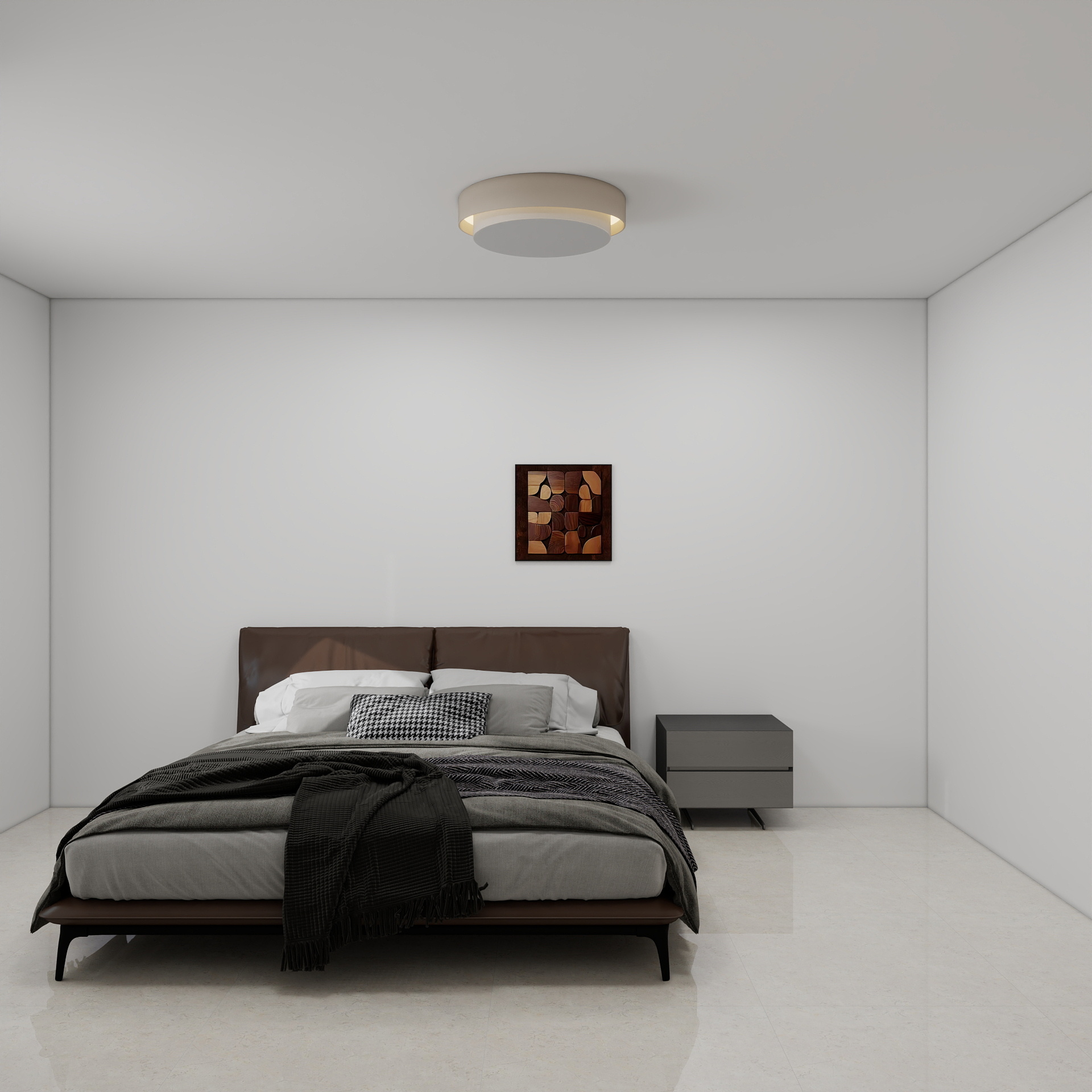 吴爽-80m²现代简约风格设计 装修效果图