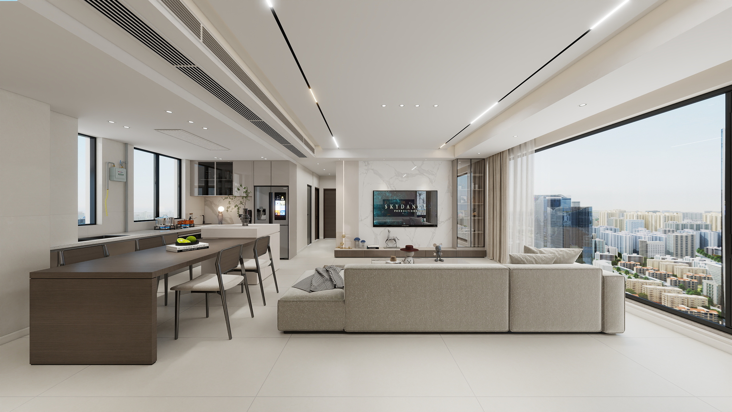 装饰设计董建-108㎡3室-装修设计方案