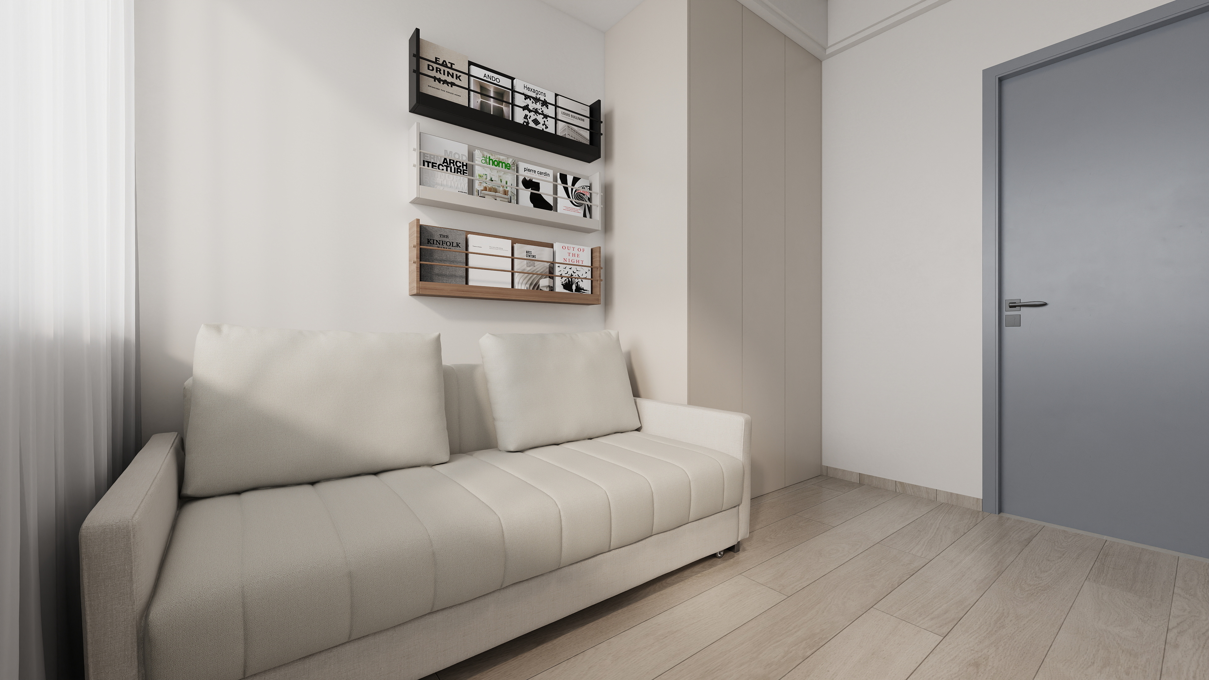 至简名设-文稳康-《汉龙一号 》129平现代简约|四居室装修效果图