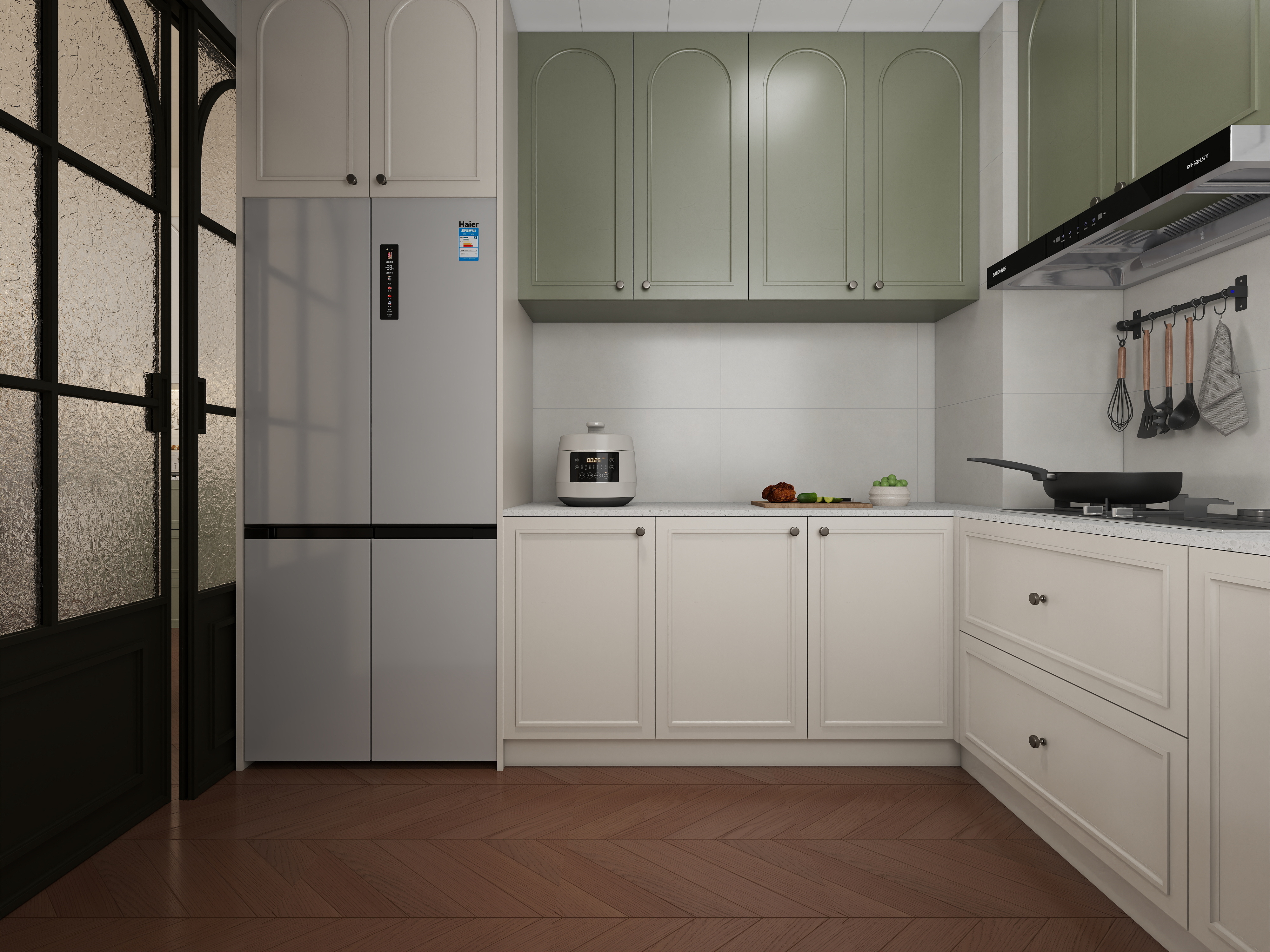 至简名设-文稳康-《仁怀》129平法式中古|四居室装修效果图