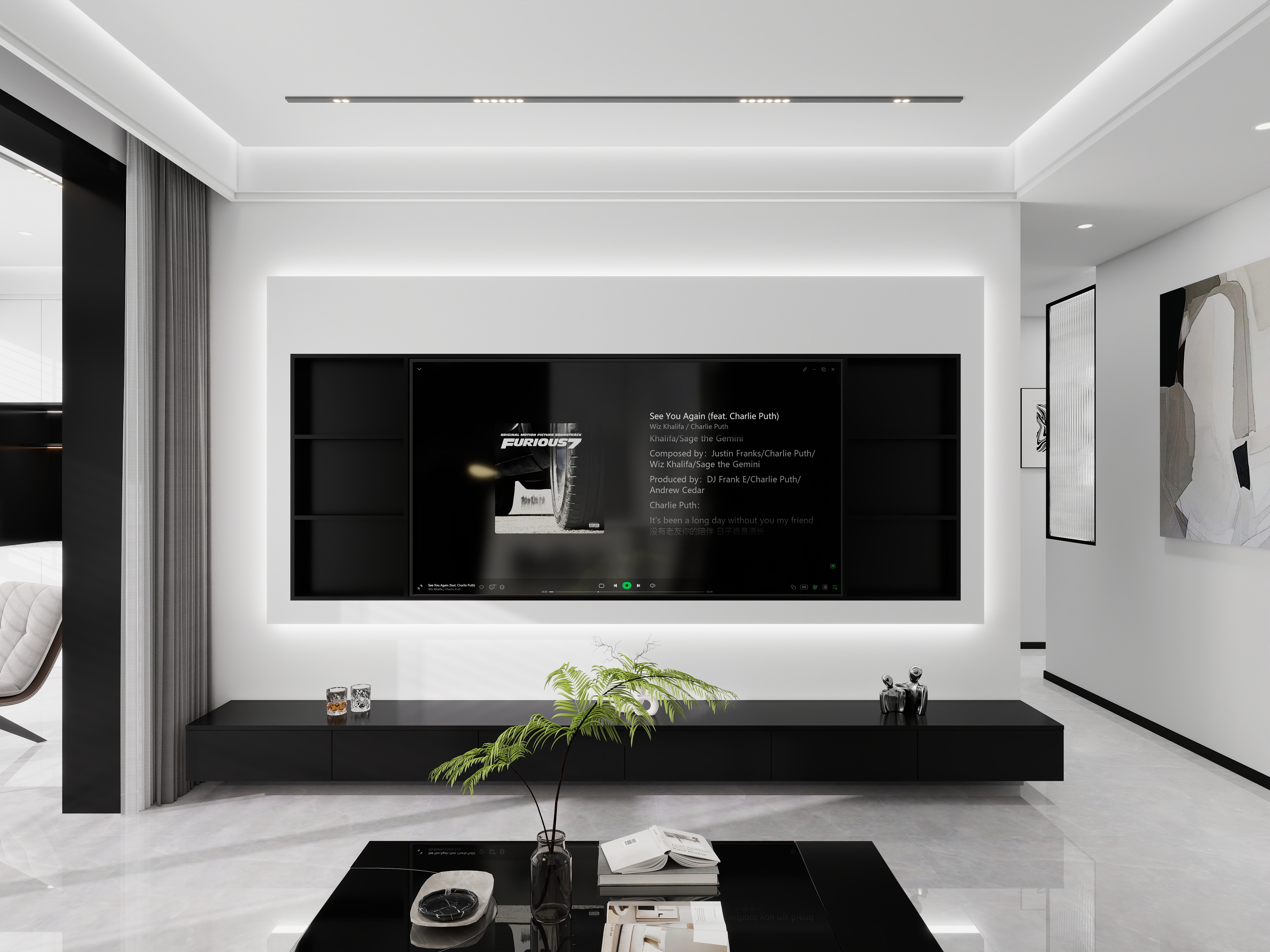 艺雅丽-101平现代简约 -装修设计方案