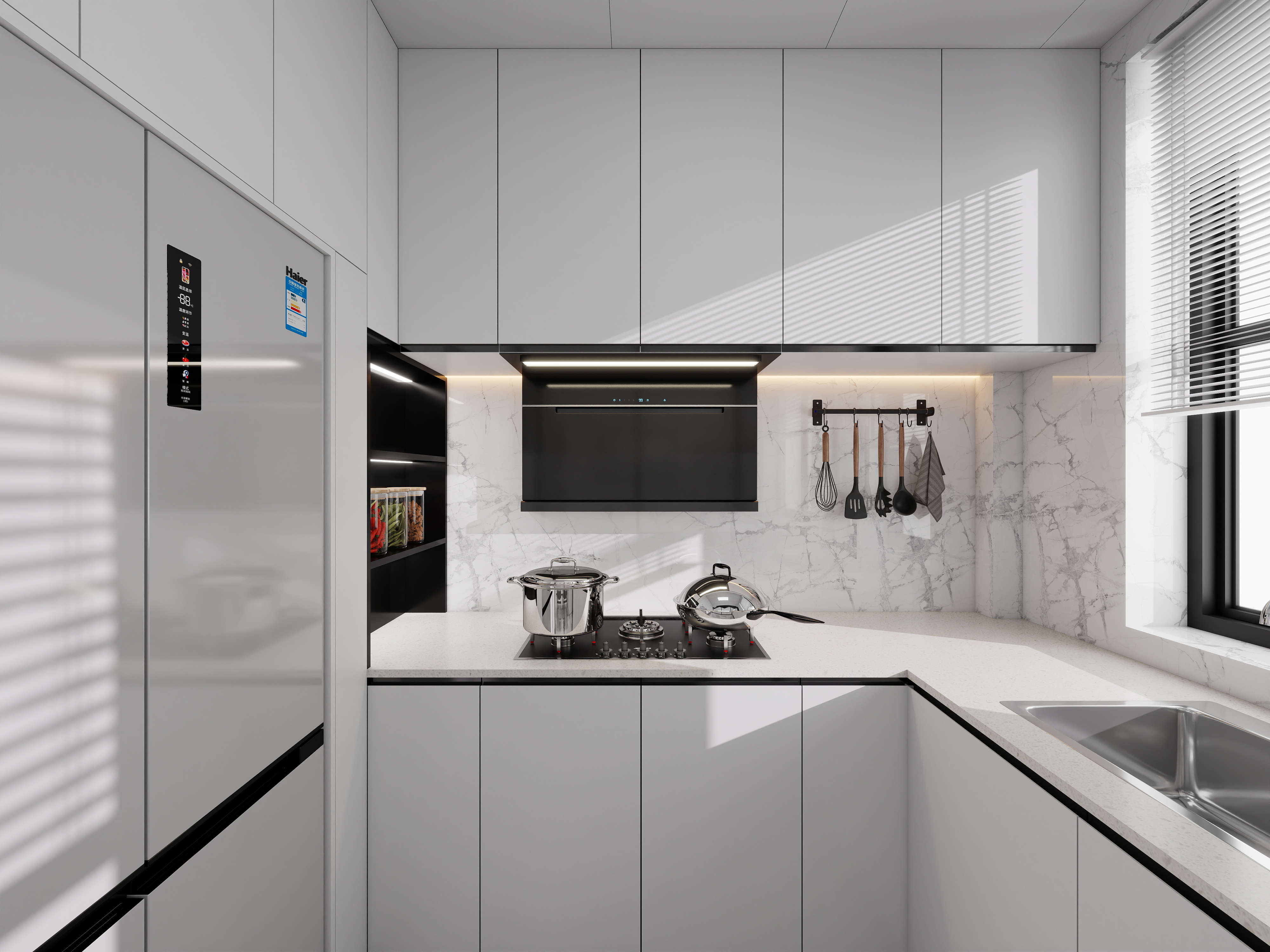 艺雅丽-101平现代简约  装修效果图