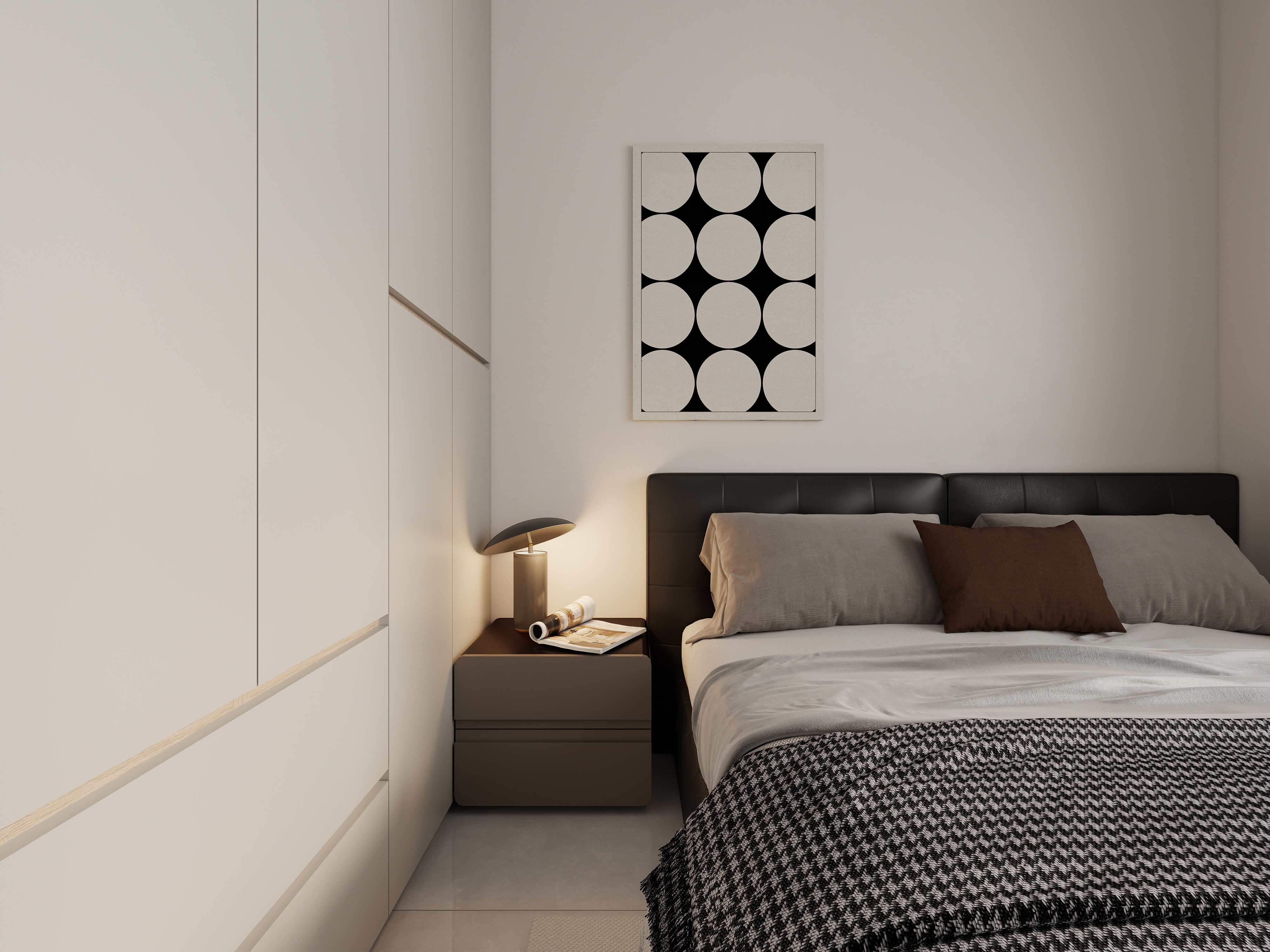 至简名设-文稳康-《碧桂园》118平现代简约|三居室装修效果图