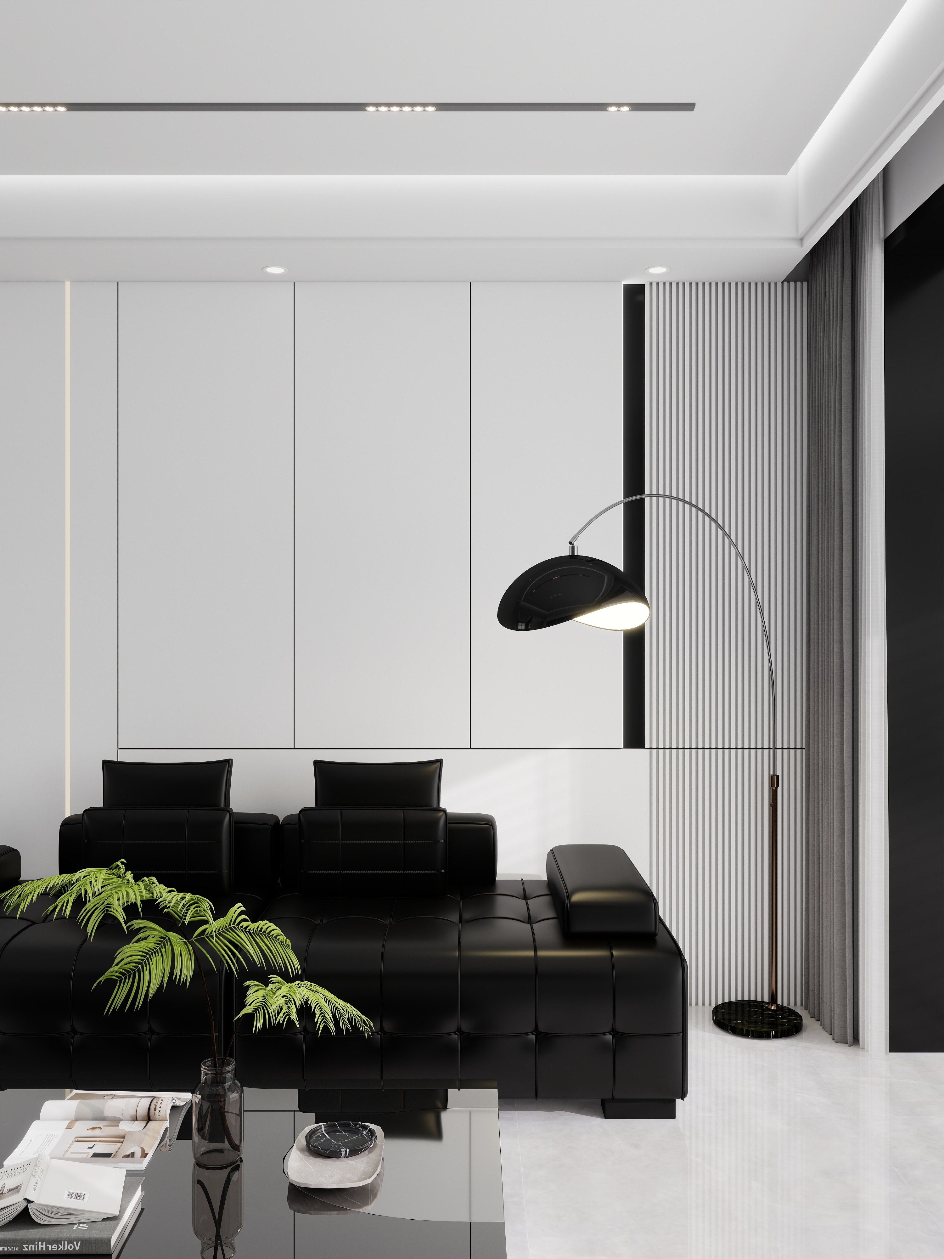 艺雅丽-101平现代简约  装修效果图