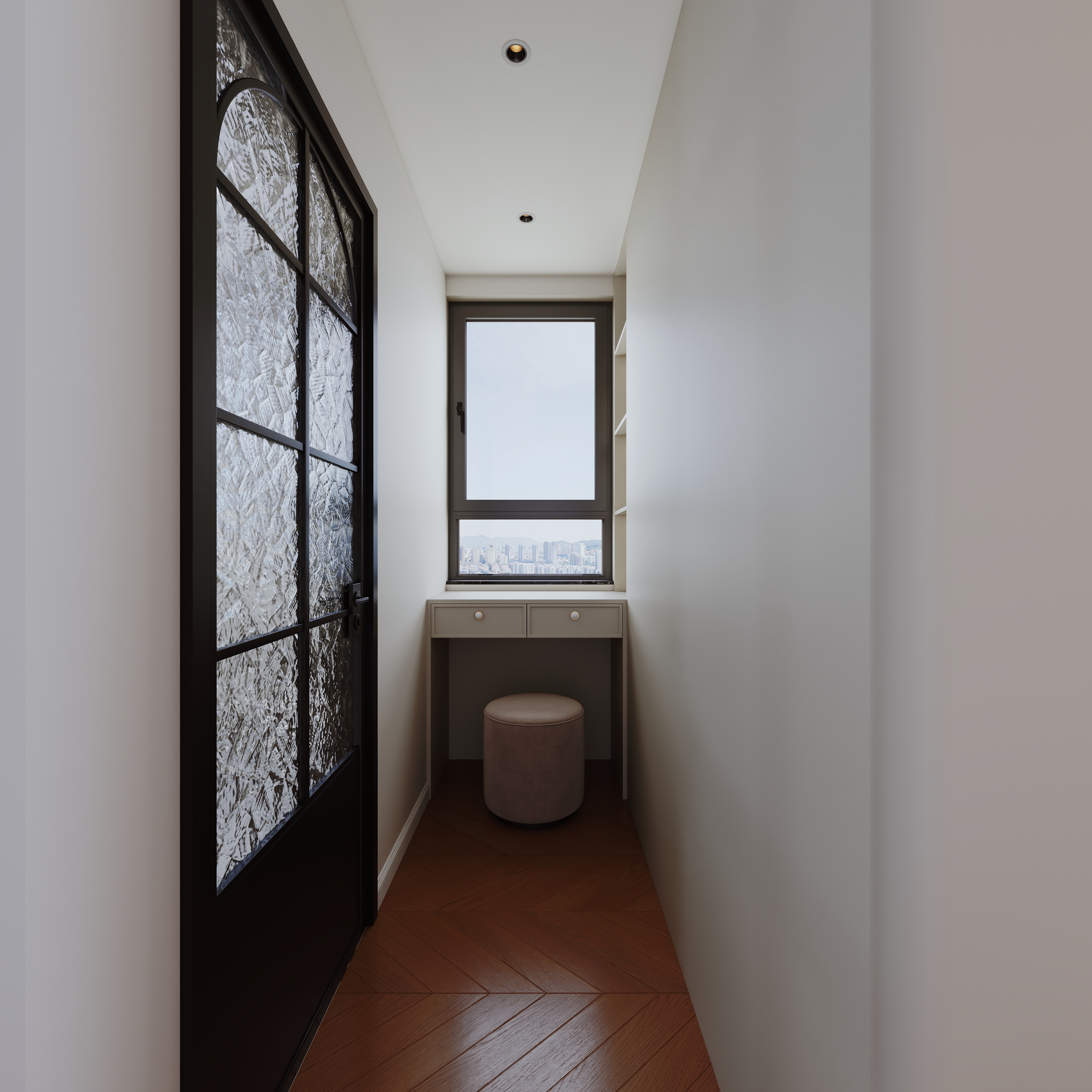 甍回大唐-法式奶油一层主卧装修效果图第5张