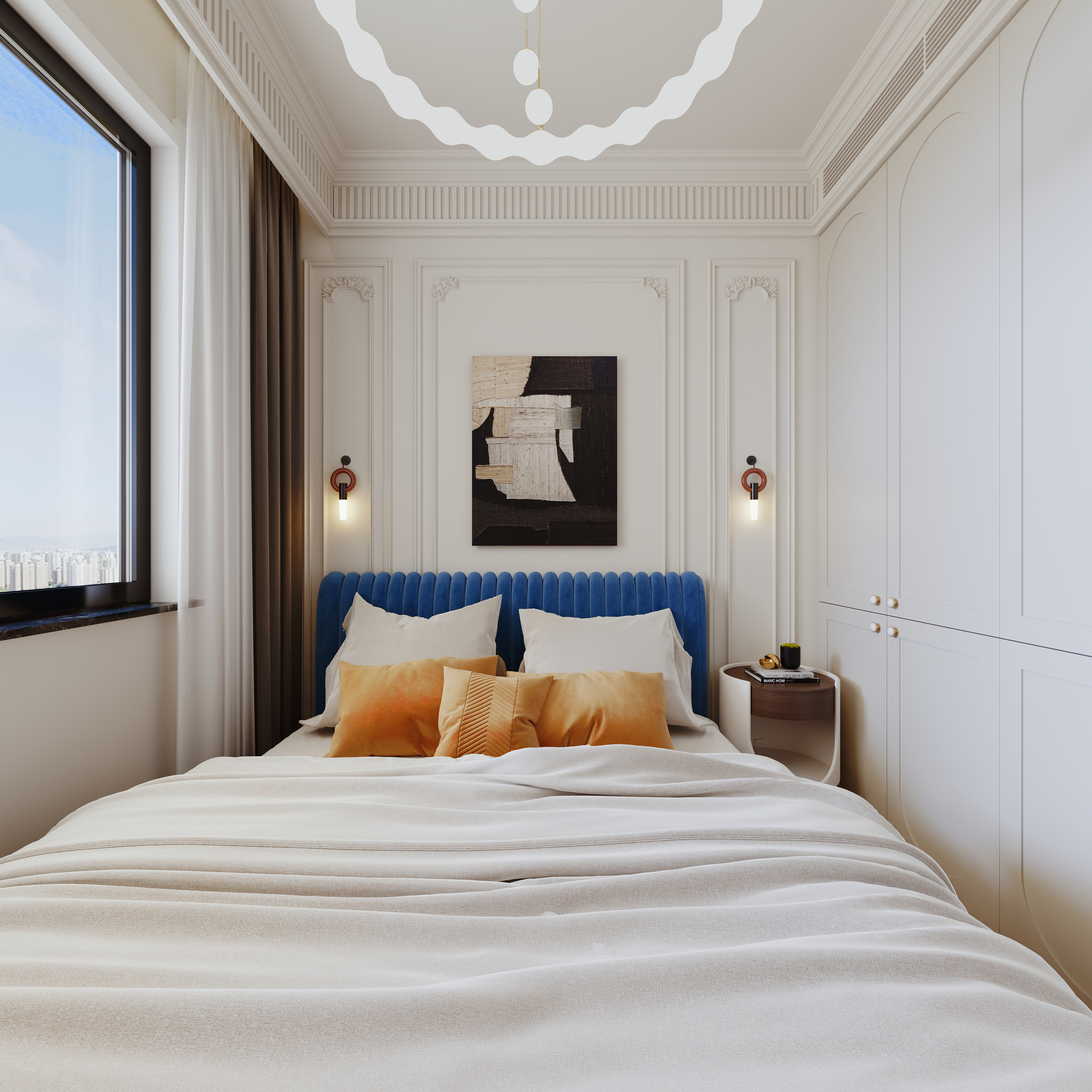 甍回大唐-法式奶油一层儿童房装修效果图第3张