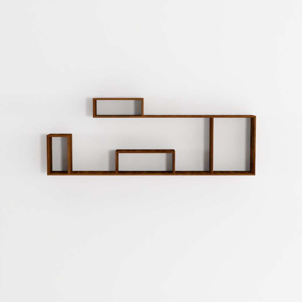 宋式美学置物架搁板3D模型