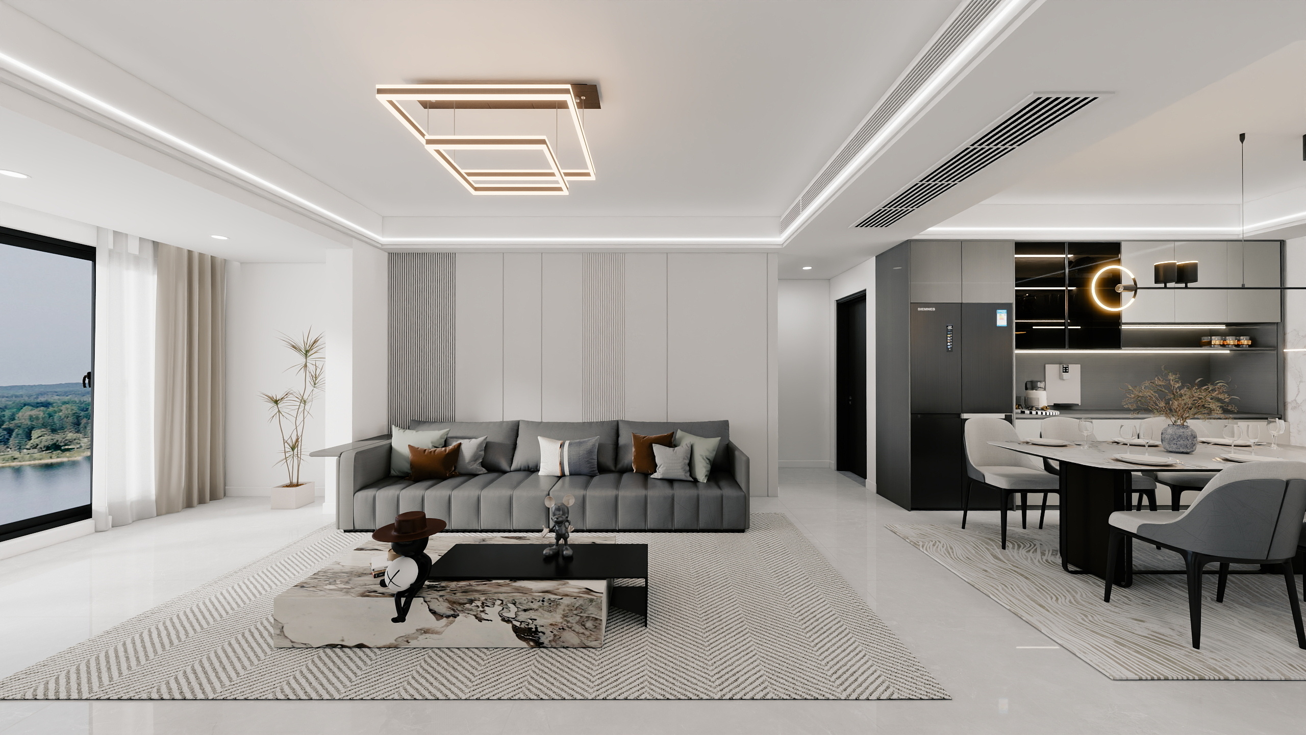 装饰设计董建-117㎡3室-装修设计方案