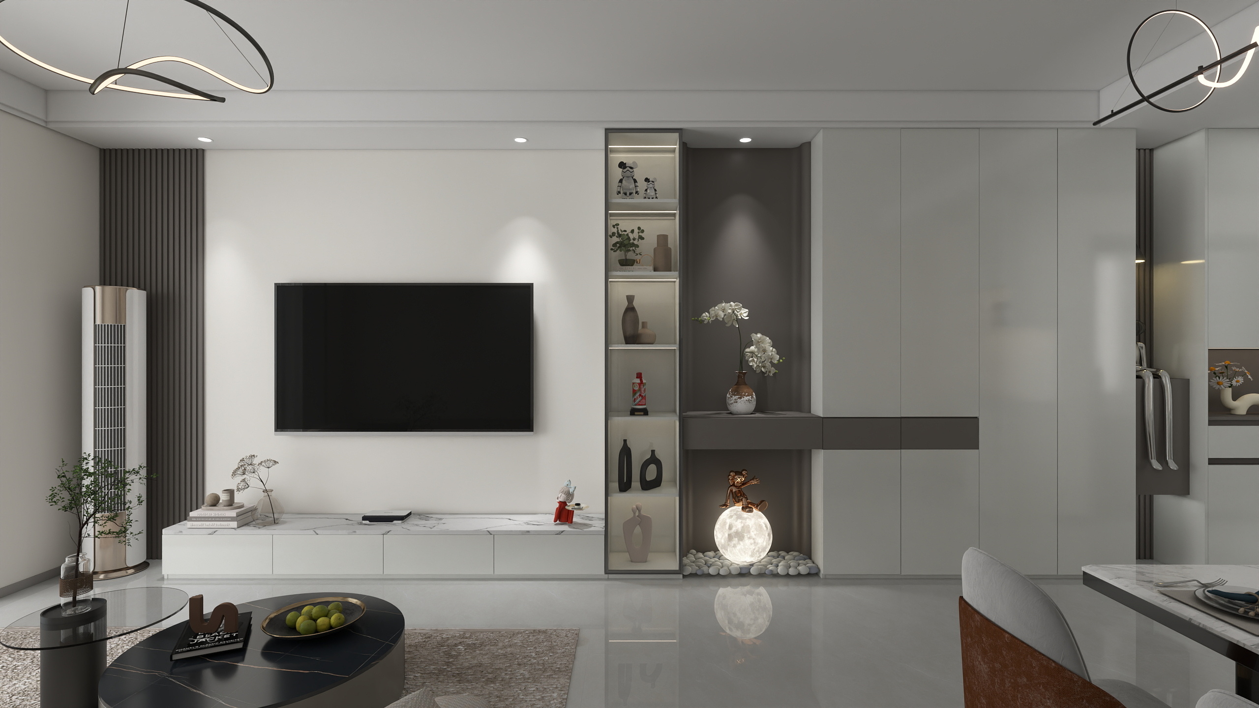 温暖的心521-雅居乐110平-装修设计方案