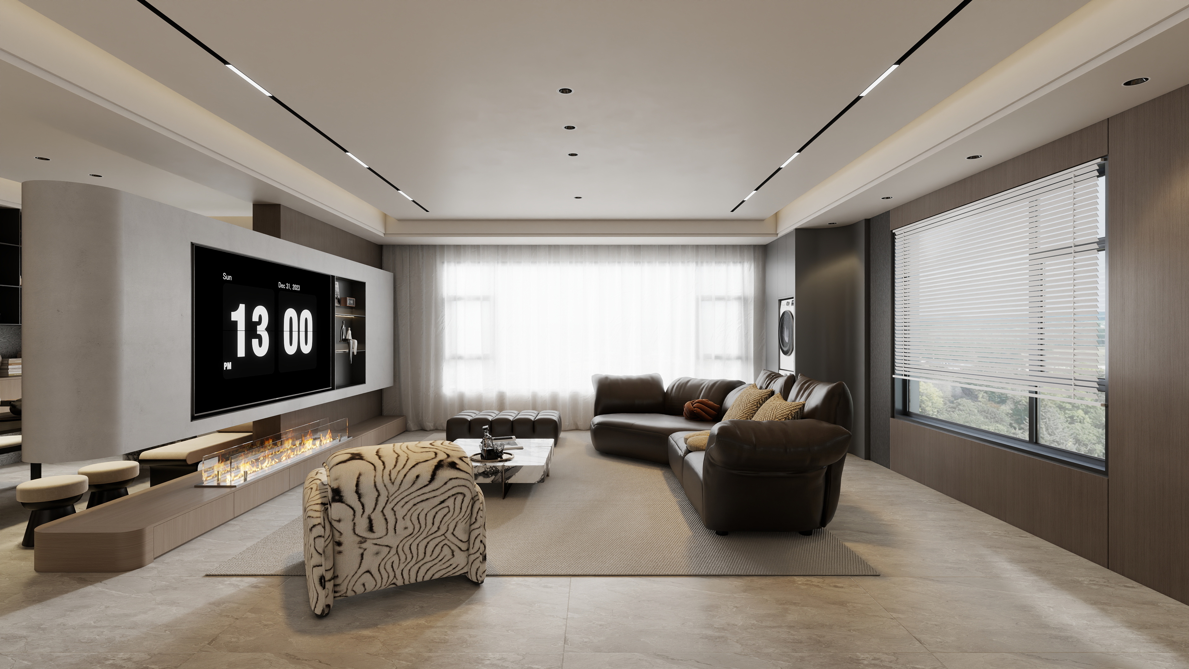 星空设计500一套-意式187㎡3室-装修设计方案