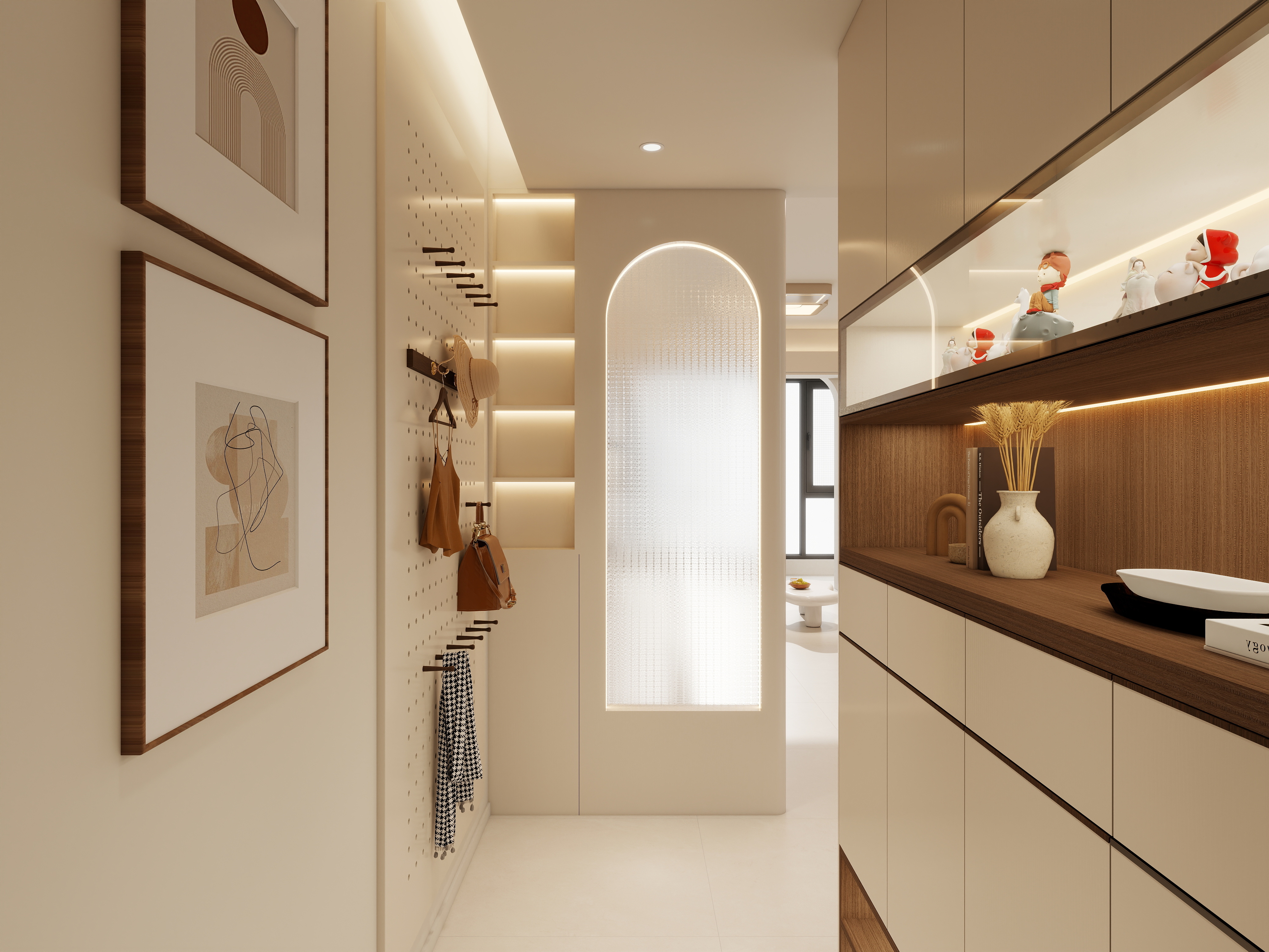 艺雅丽-97平现代简约 一层客餐厅装修效果图第5张