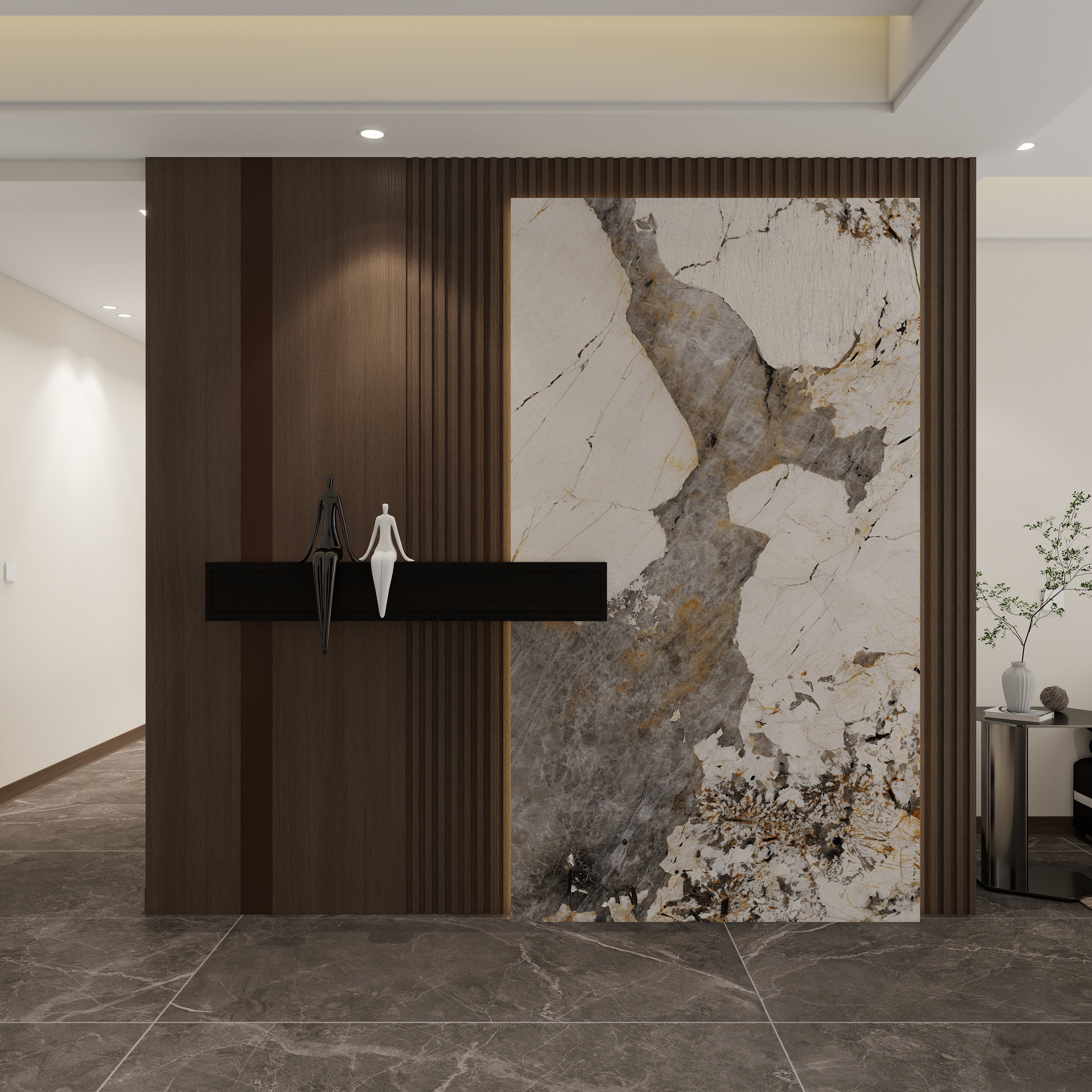 肆号花店-157㎡4室-装修设计方案