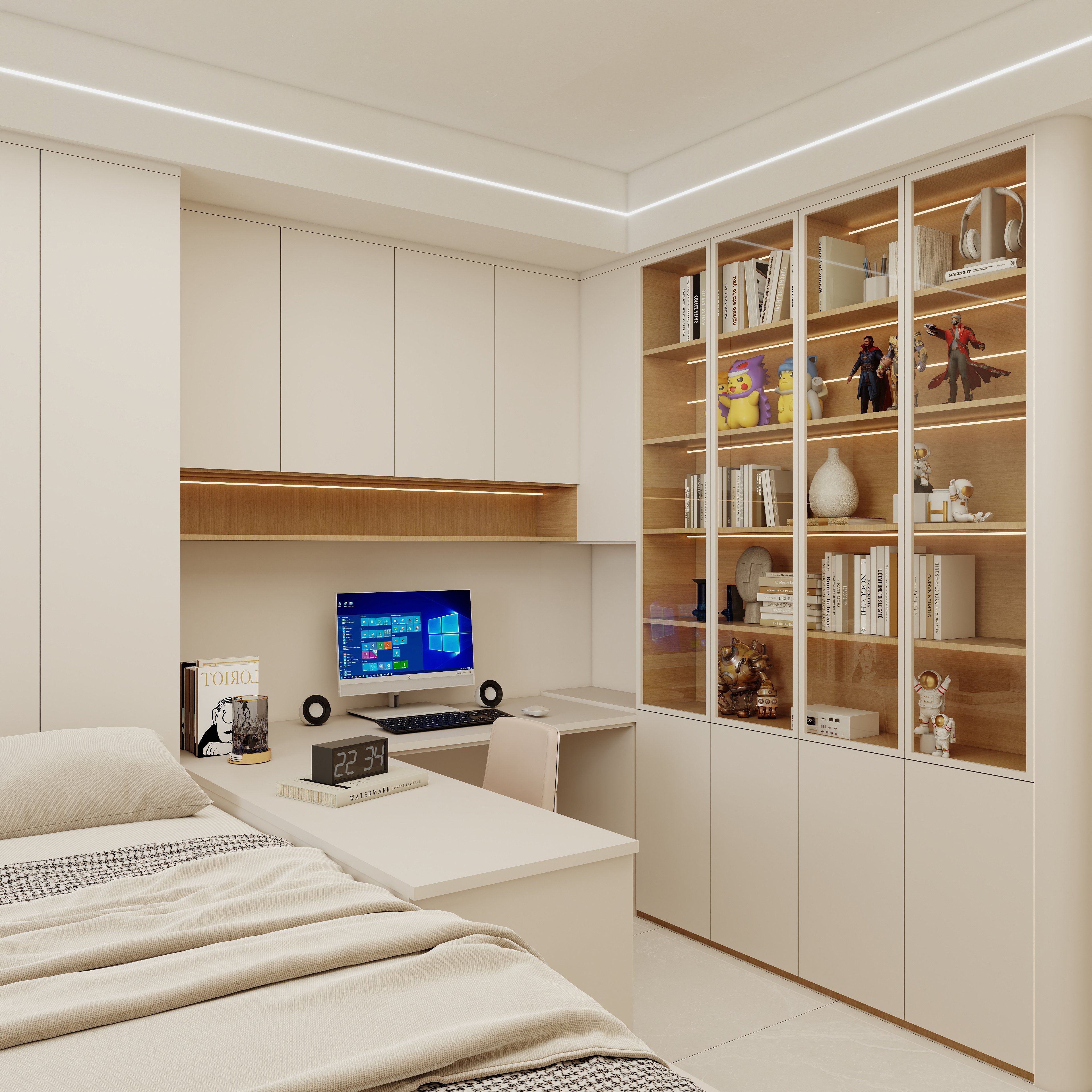 壹诺设计工作室-奶油风 装修效果图