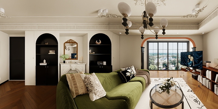 JFD88-南溪公寓-装修设计方案