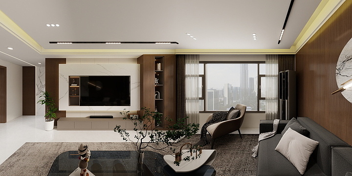 Mysunshinen-昆仑嘉园120-装修设计方案