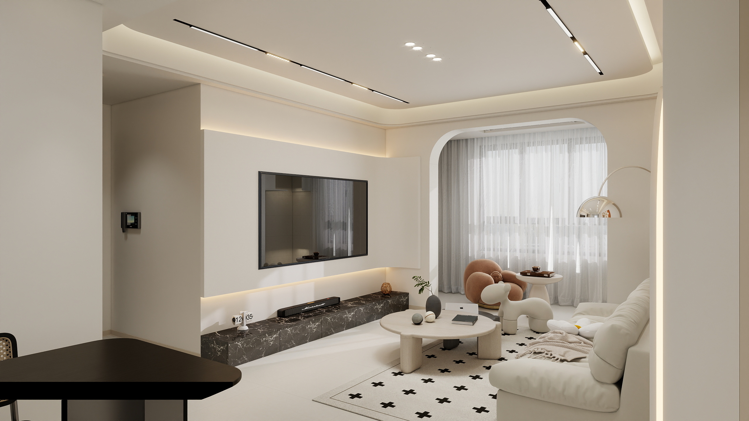 兜.兜.风-河滨天镜 3-1-1503-装修设计方案