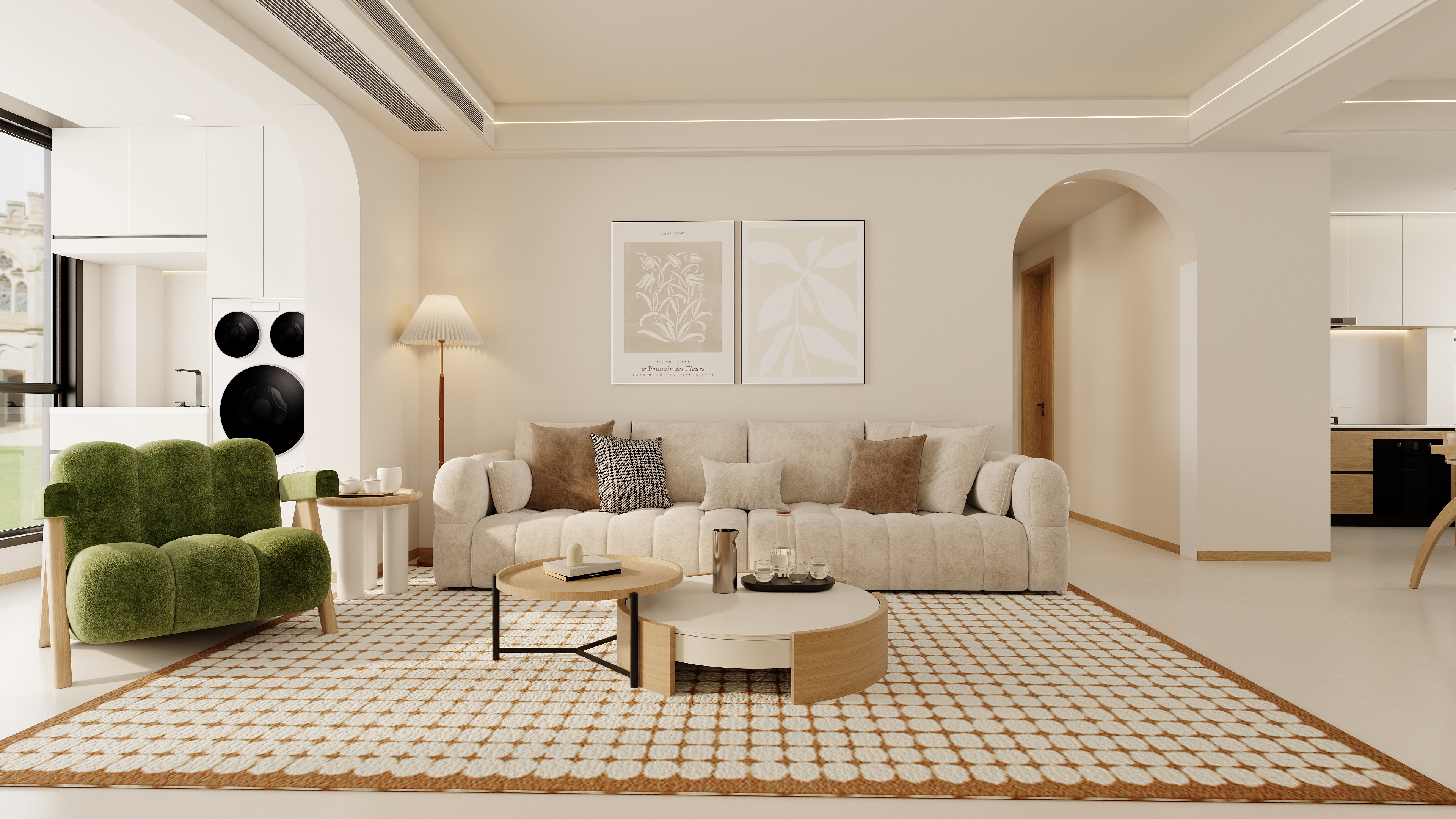 设计师1朱工-原木奶油风-装修设计方案