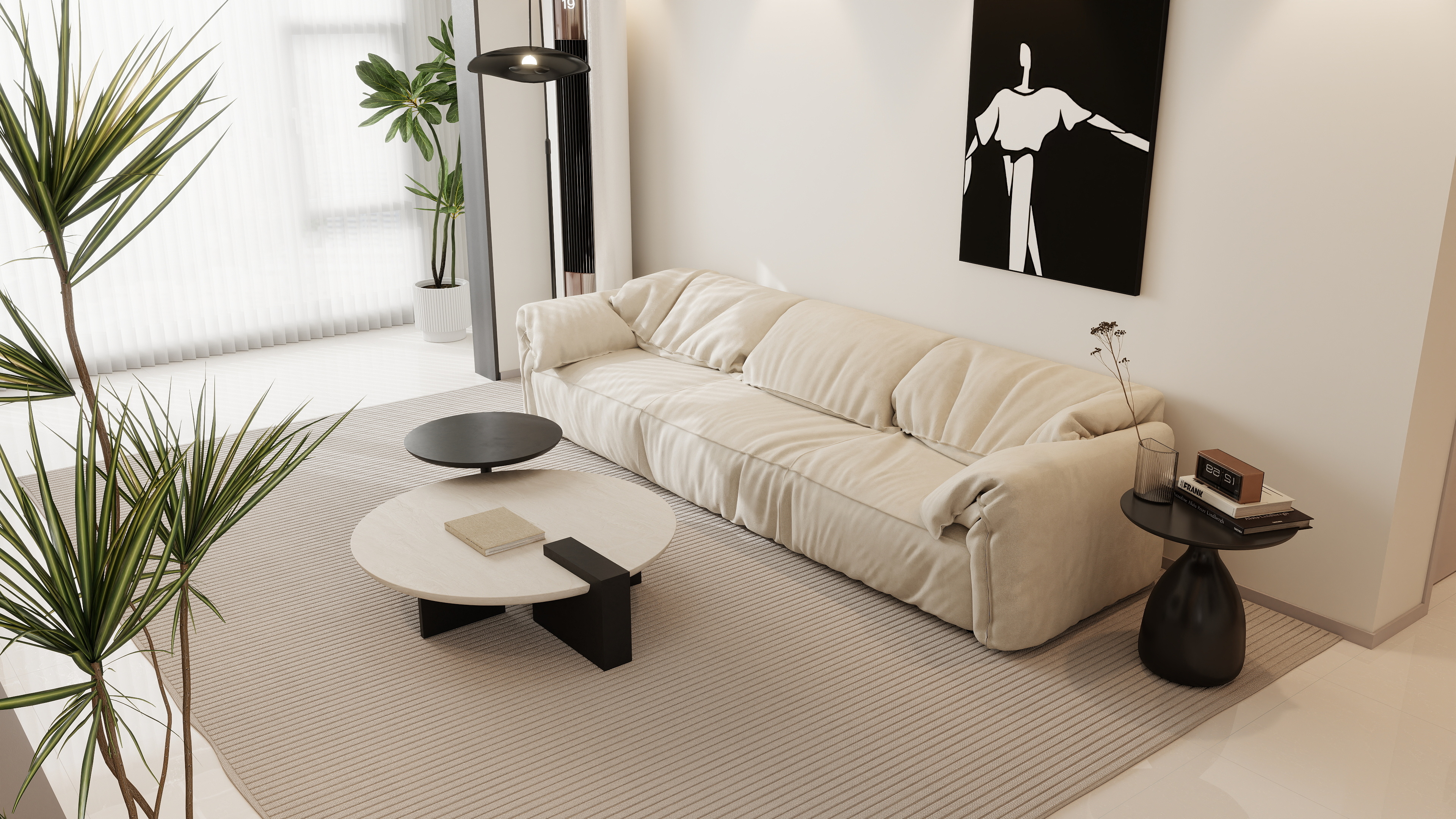 设计师沐白-现代简约-装修设计方案