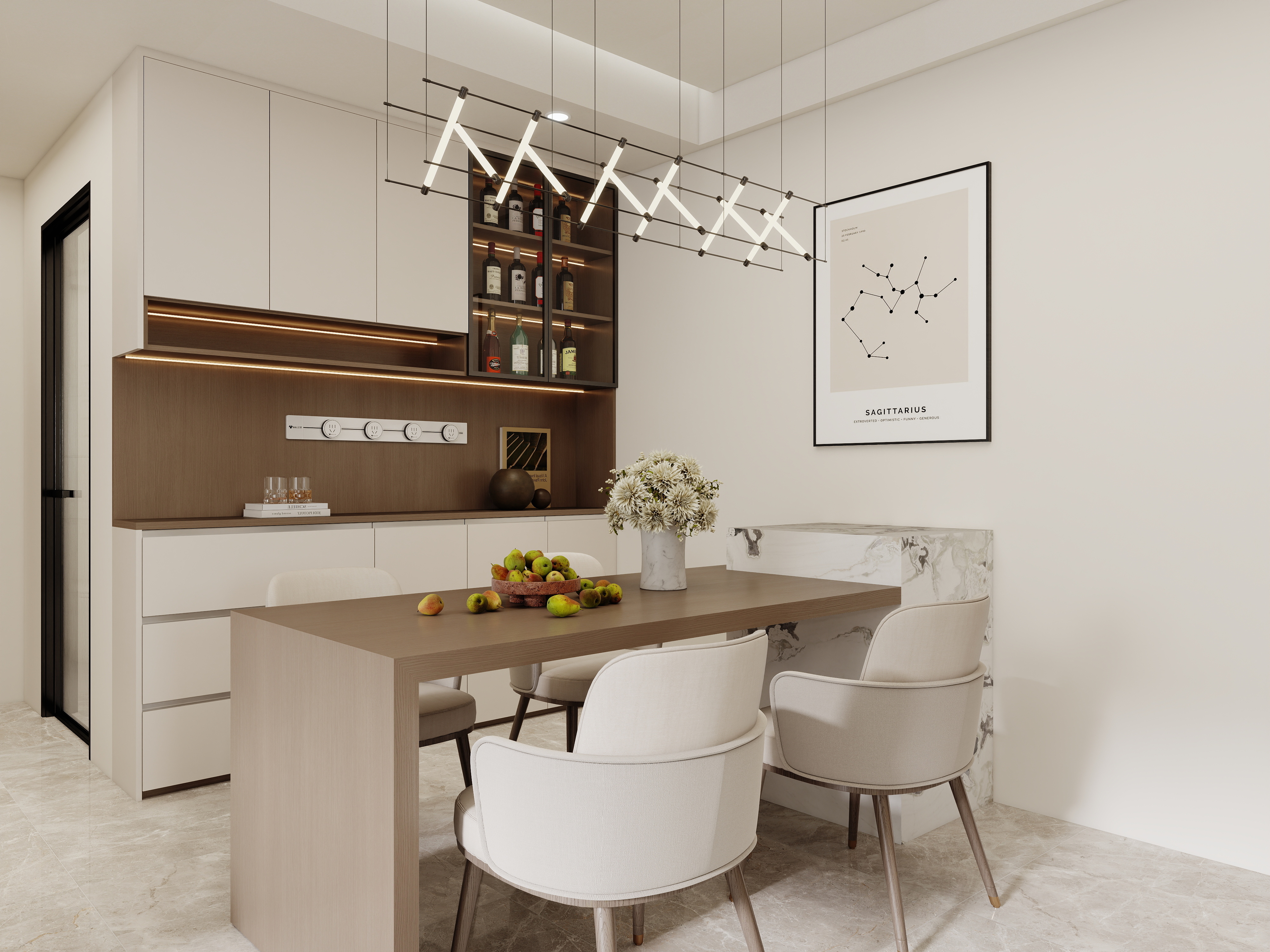 壹诺设计工作室-现代简约装修效果图